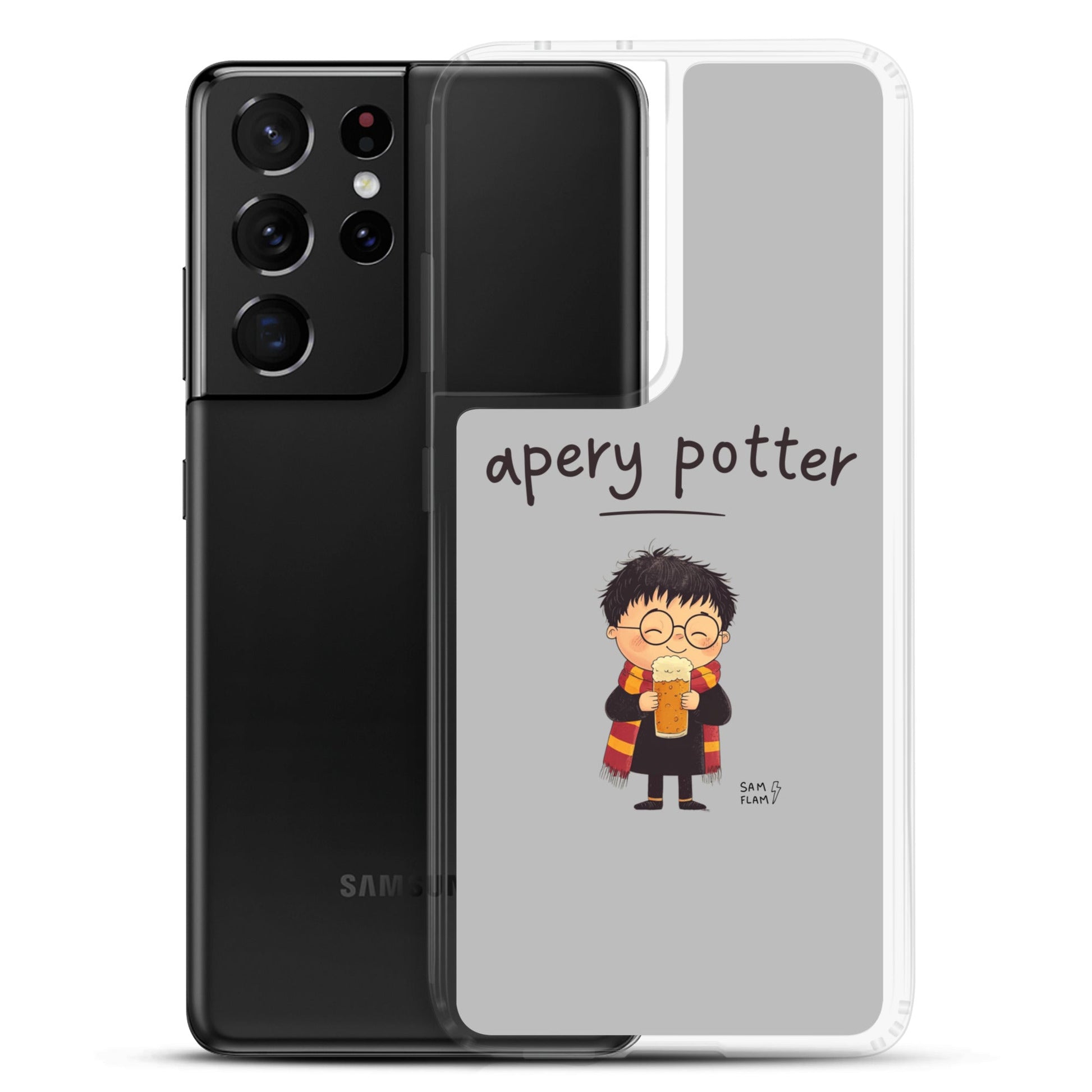 Clear Case for Samsung® "Apery potter" - Sam Flam