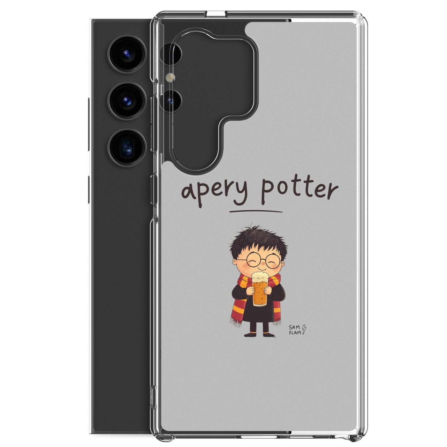 Clear Case for Samsung® "Apery potter" - Sam Flam