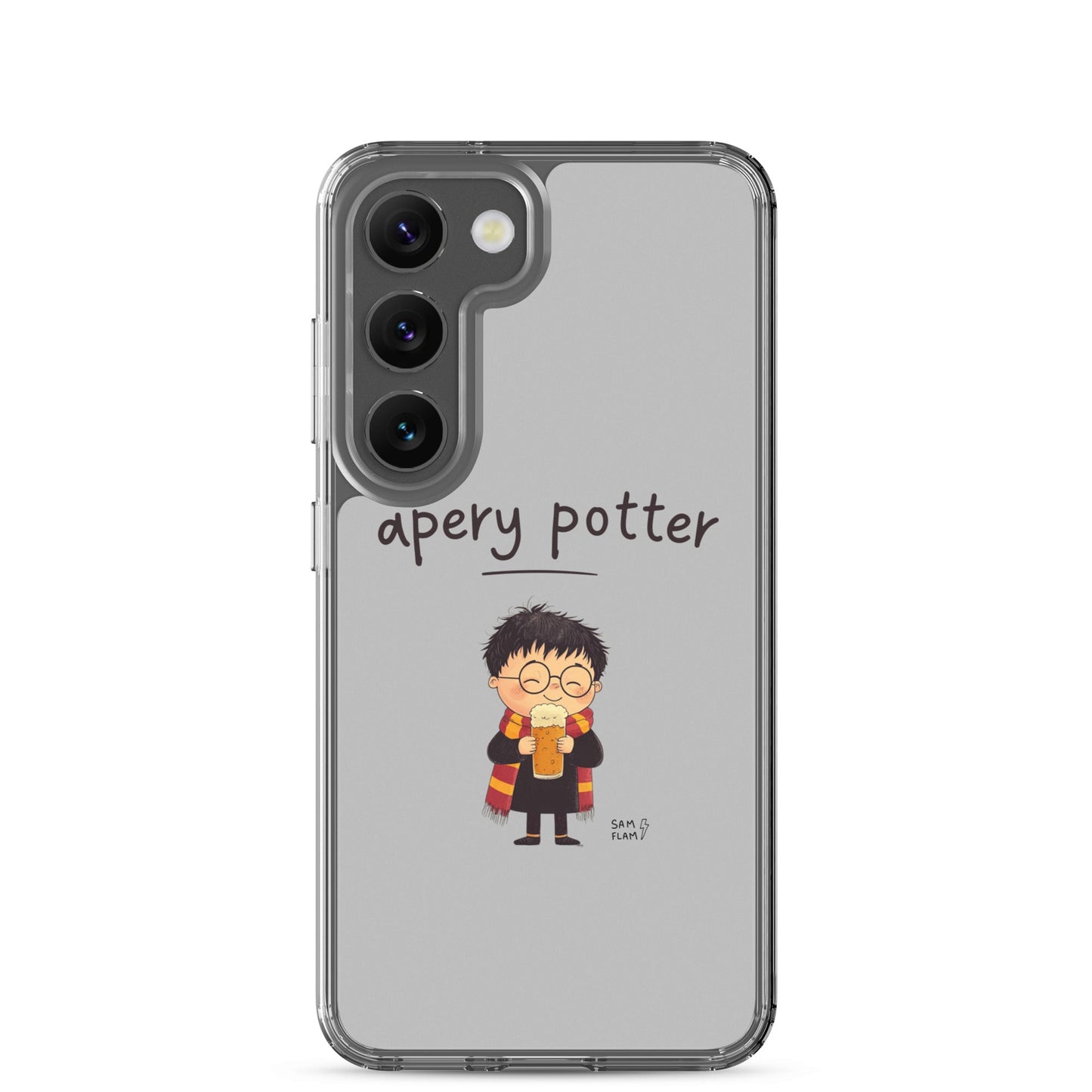 Clear Case for Samsung® "Apery potter" - Sam Flam