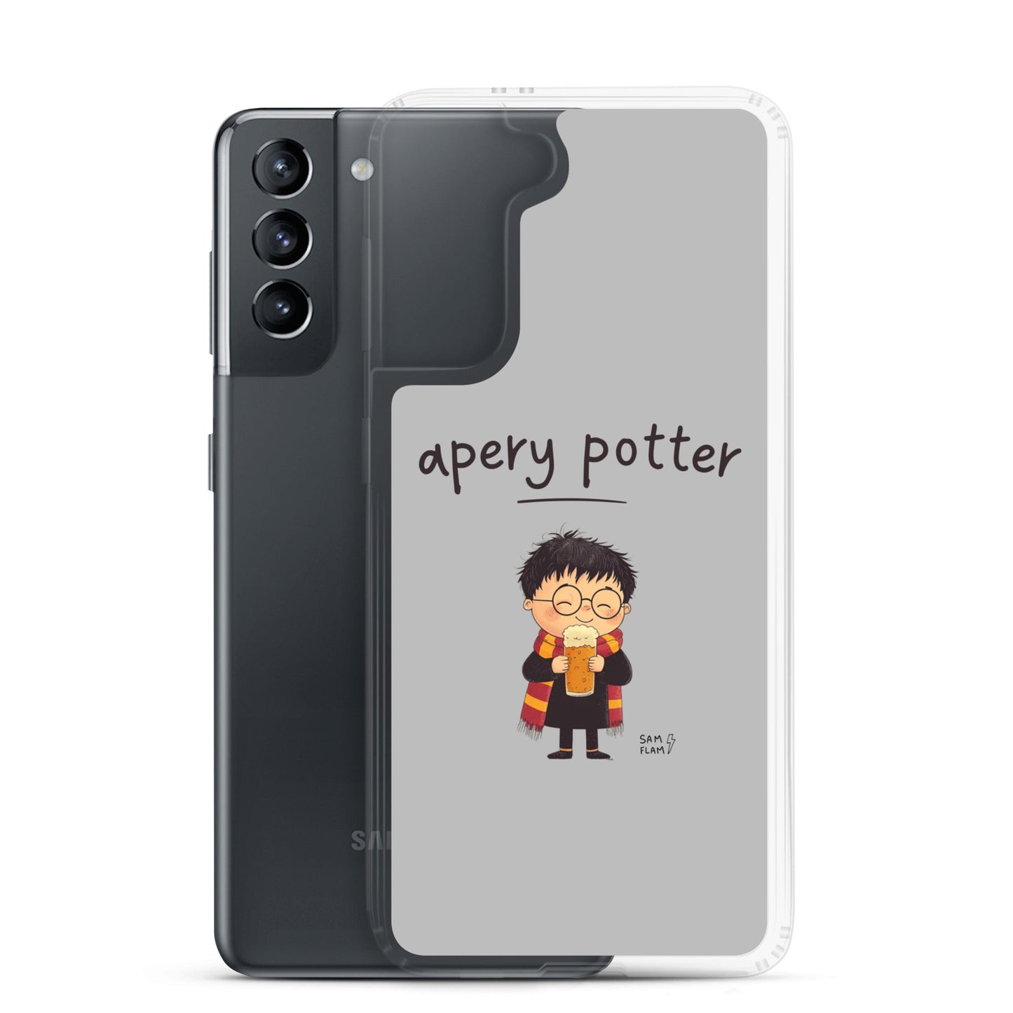 Clear Case for Samsung® "Apery potter" - Sam Flam