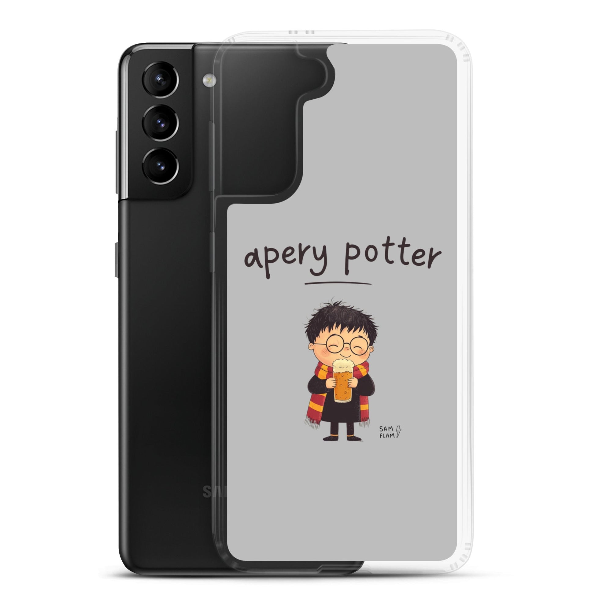 Clear Case for Samsung® "Apery potter" - Sam Flam