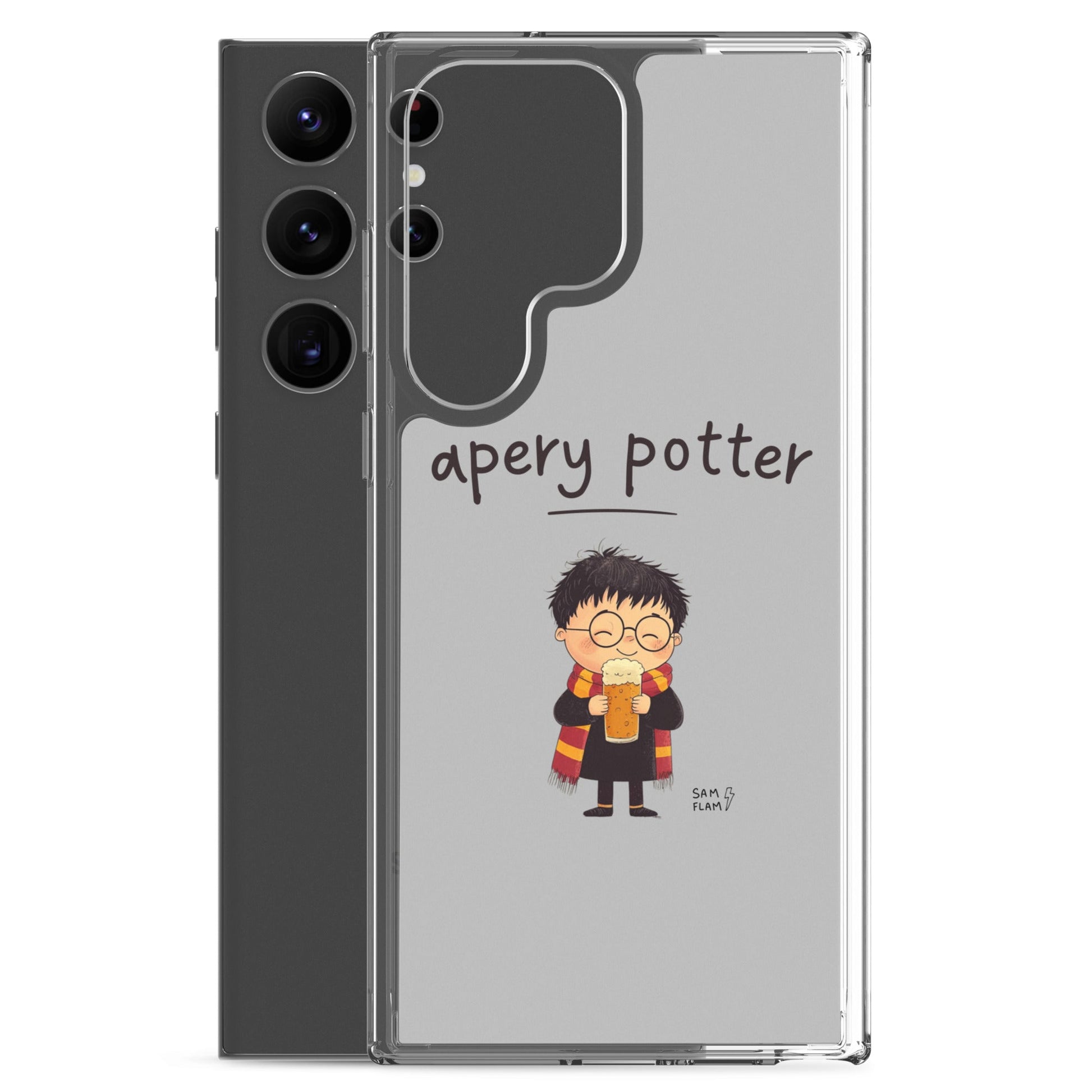 Clear Case for Samsung® "Apery potter" - Sam Flam