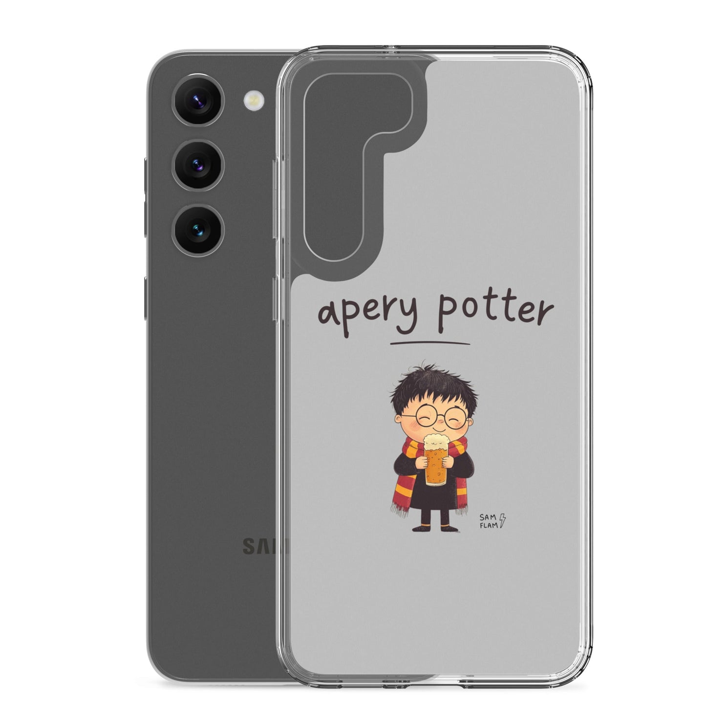 Clear Case for Samsung® "Apery potter" - Sam Flam
