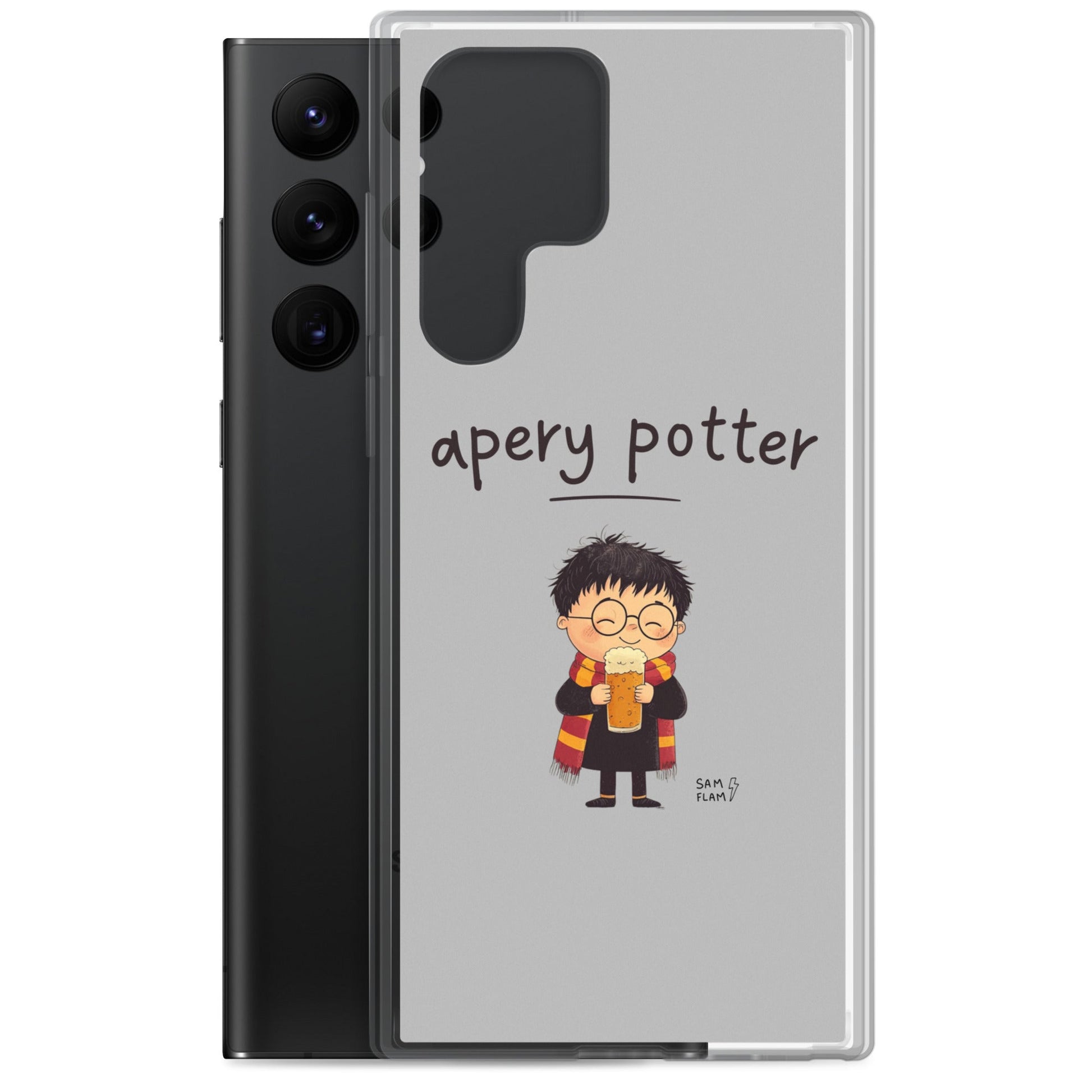 Clear Case for Samsung® "Apery potter" - Sam Flam