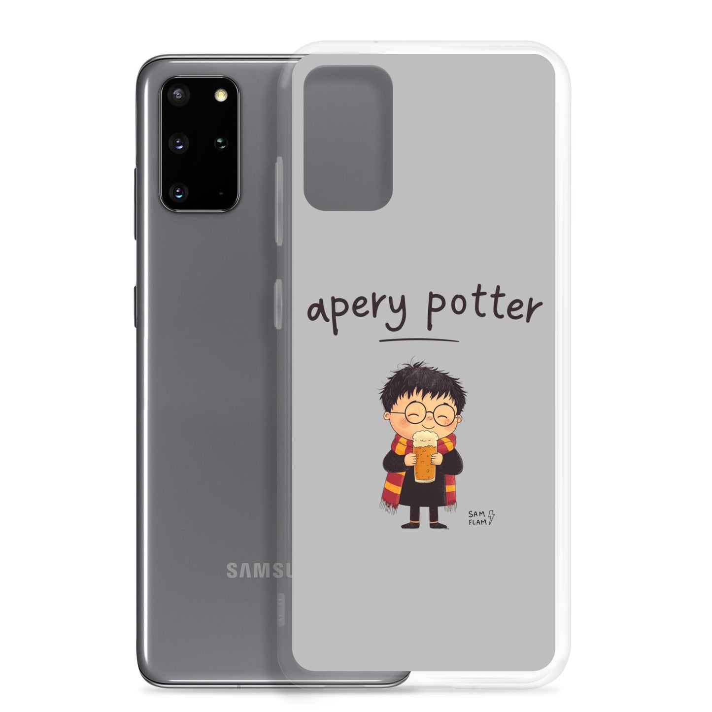 Clear Case for Samsung® "Apery potter" - Sam Flam