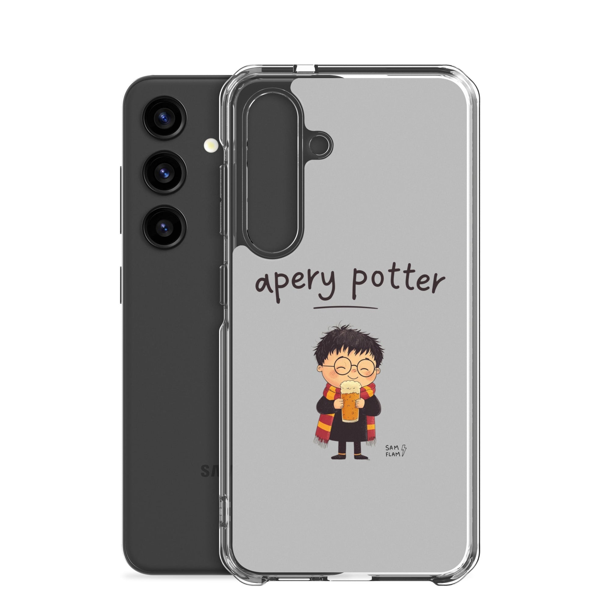 Clear Case for Samsung® "Apery potter" - Sam Flam