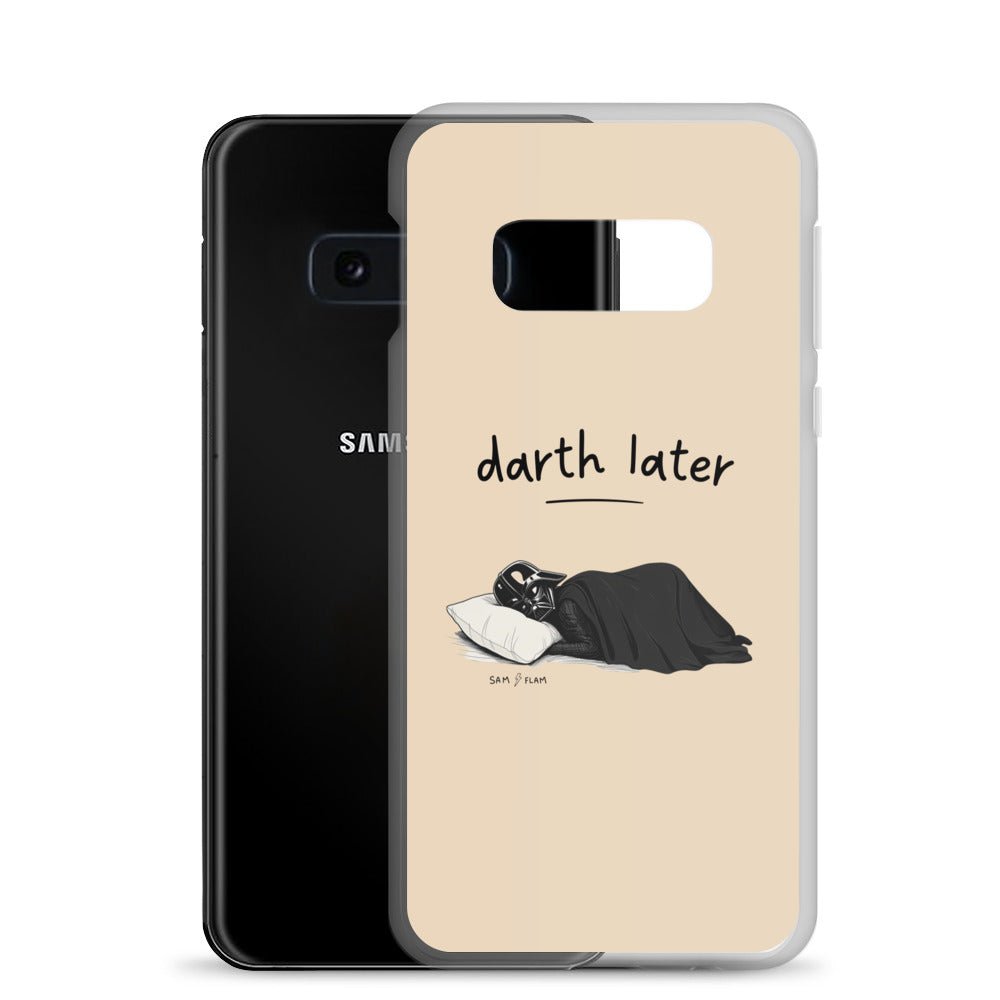 Clear Case for Samsung® "Darth later" - Sam Flam