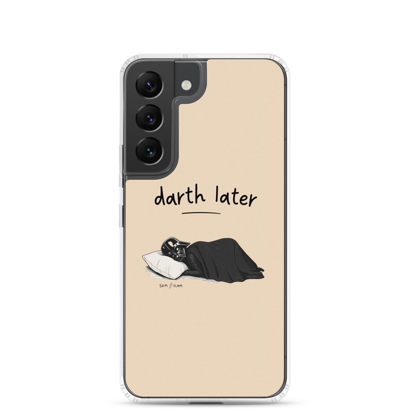 Clear Case for Samsung® "Darth later" - Sam Flam