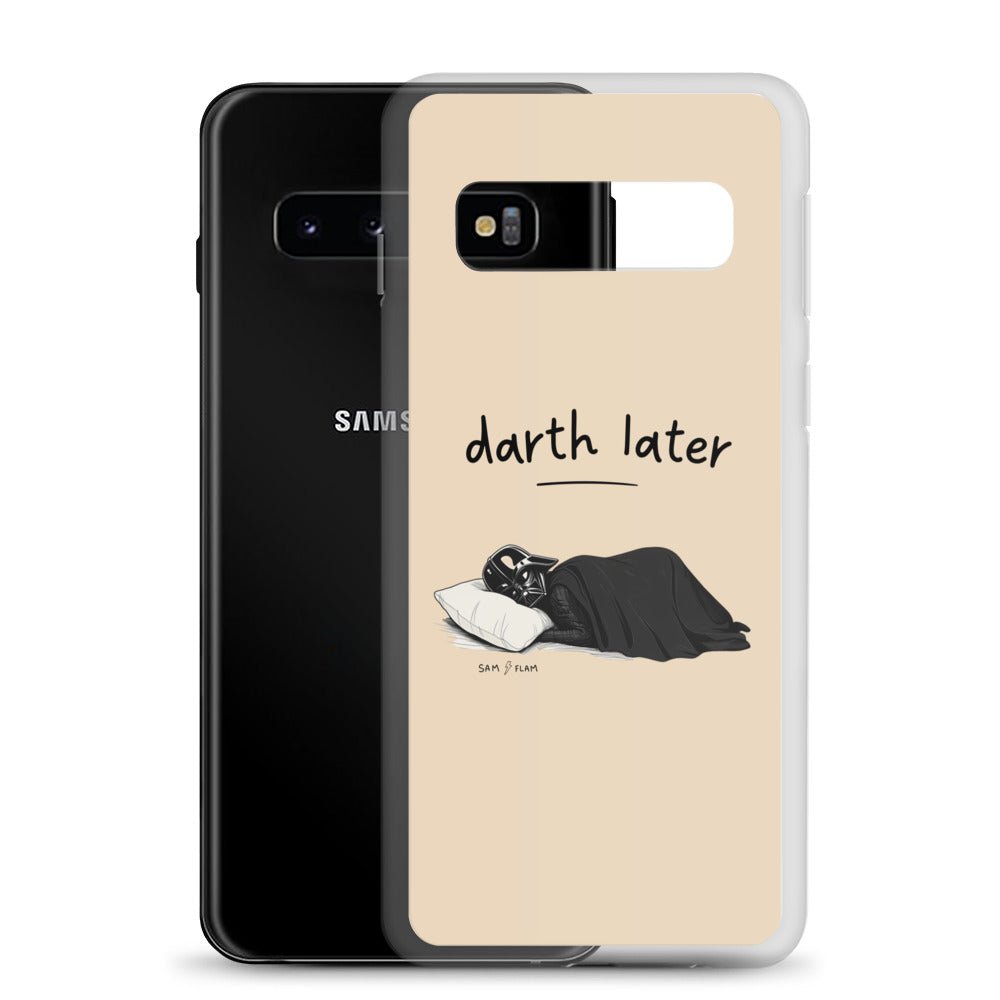 Clear Case for Samsung® "Darth later" - Sam Flam