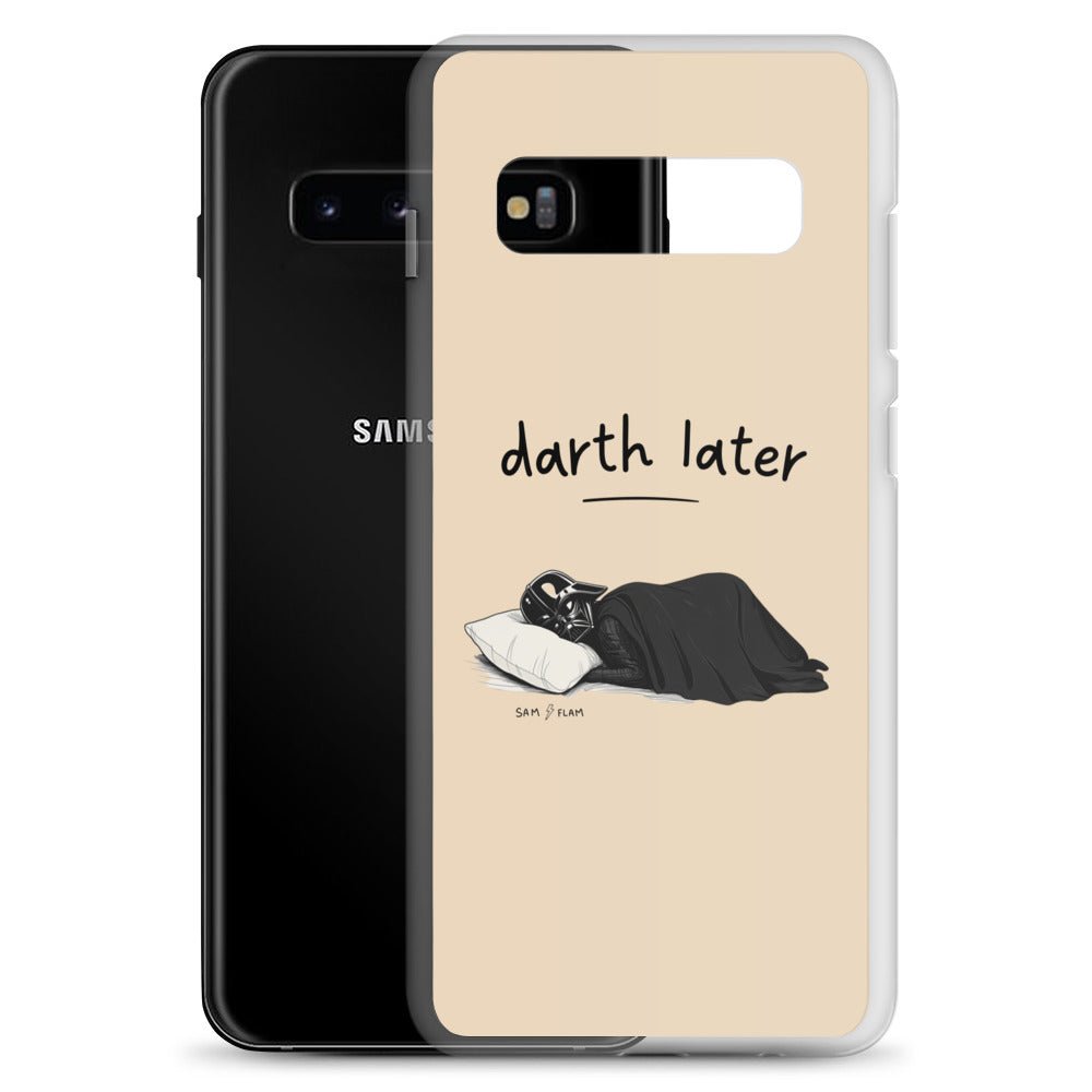 Clear Case for Samsung® "Darth later" - Sam Flam
