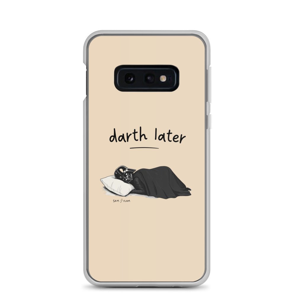 Clear Case for Samsung® "Darth later" - Sam Flam