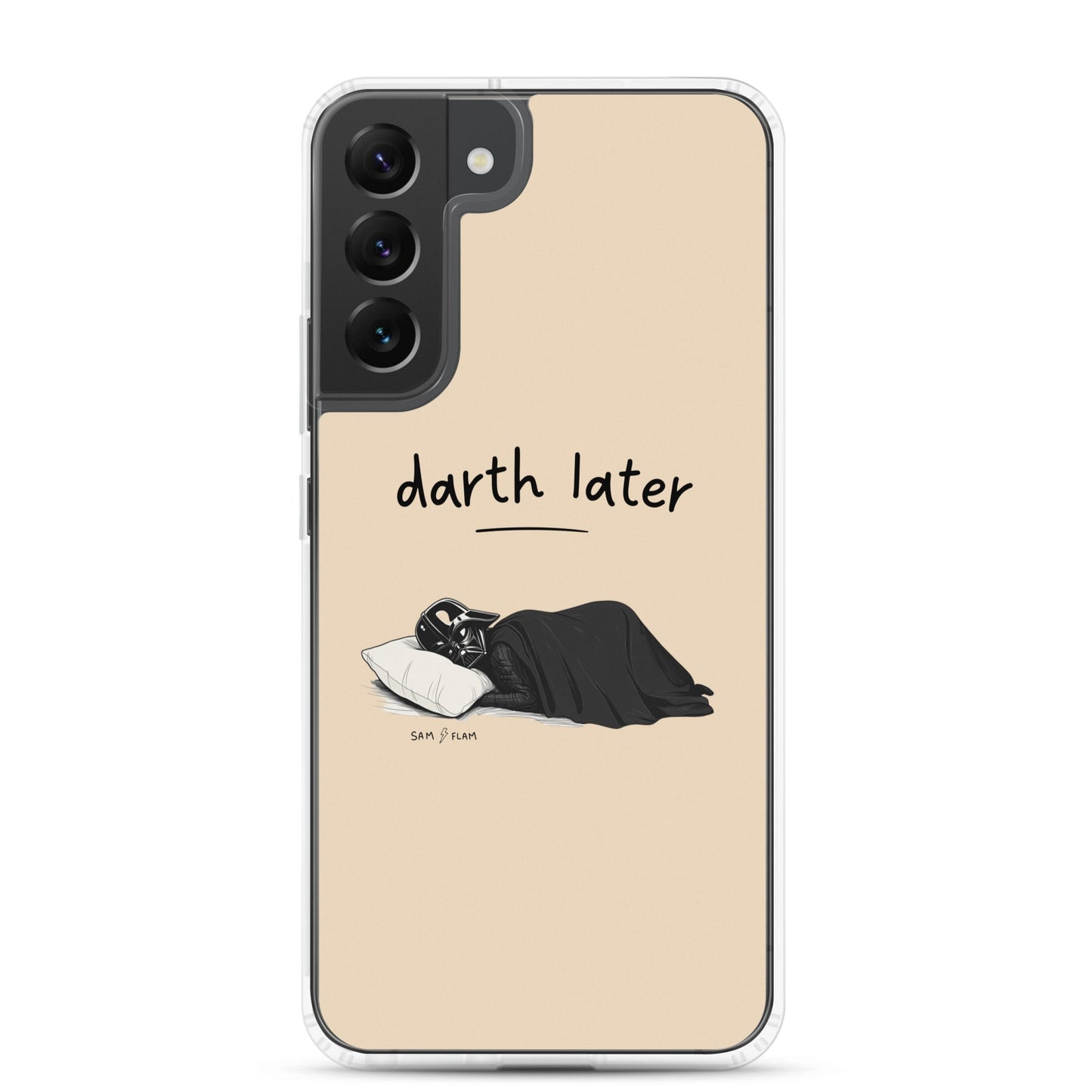 Clear Case for Samsung® "Darth later" - Sam Flam