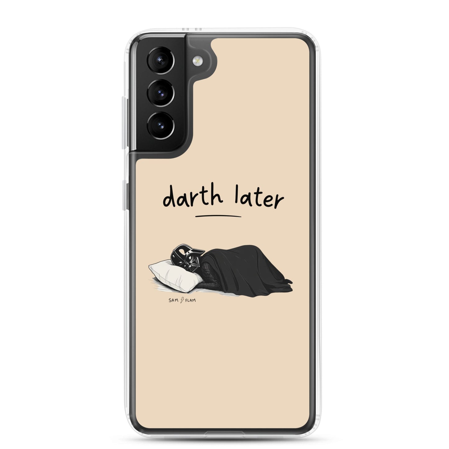 Clear Case for Samsung® "Darth later" - Sam Flam