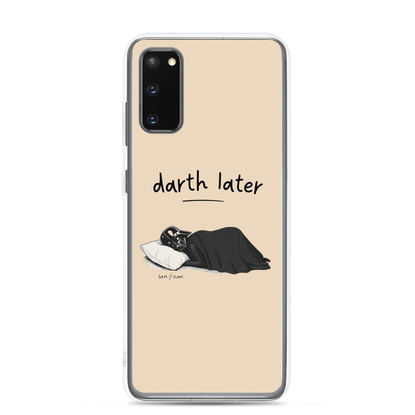 Clear Case for Samsung® "Darth later" - Sam Flam