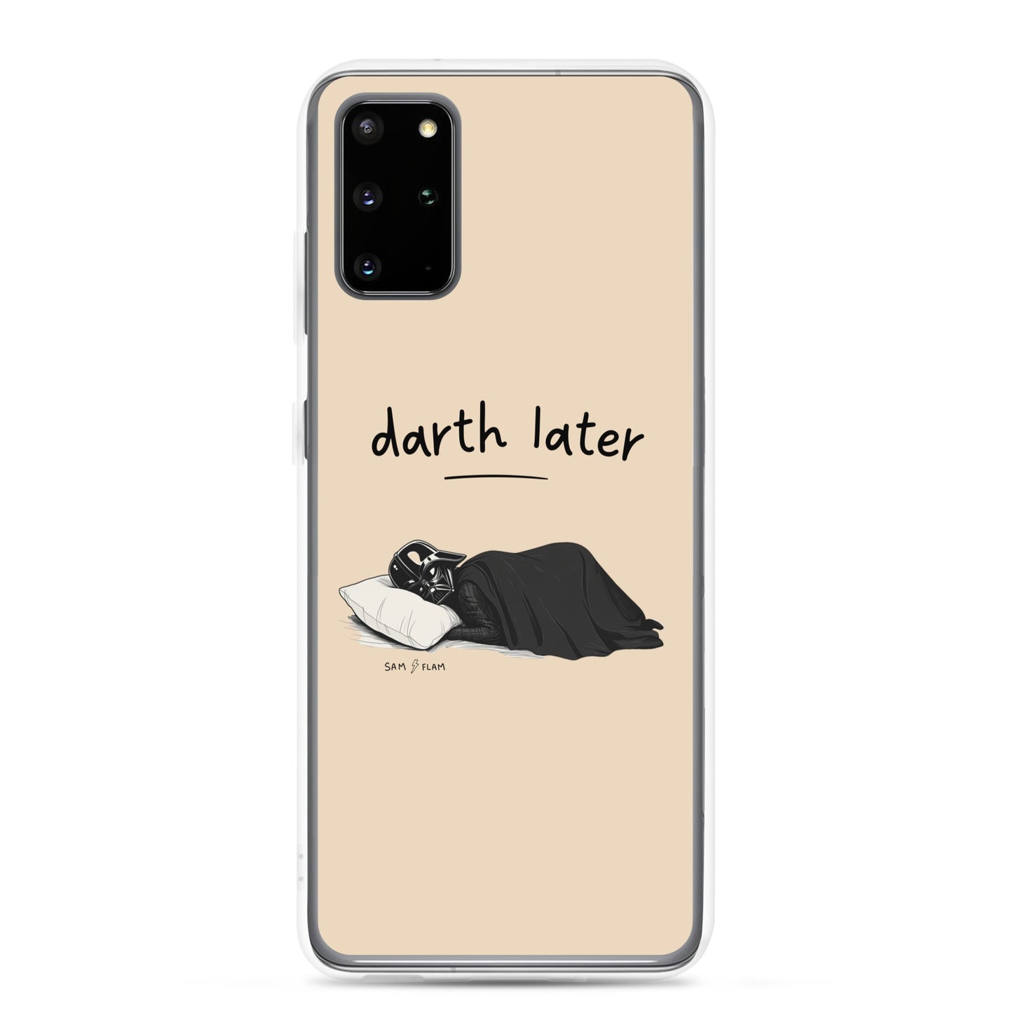Clear Case for Samsung® "Darth later" - Sam Flam