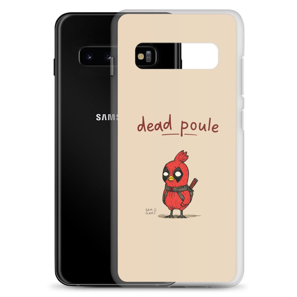 Clear Case for Samsung® "Dead poule" - Sam Flam