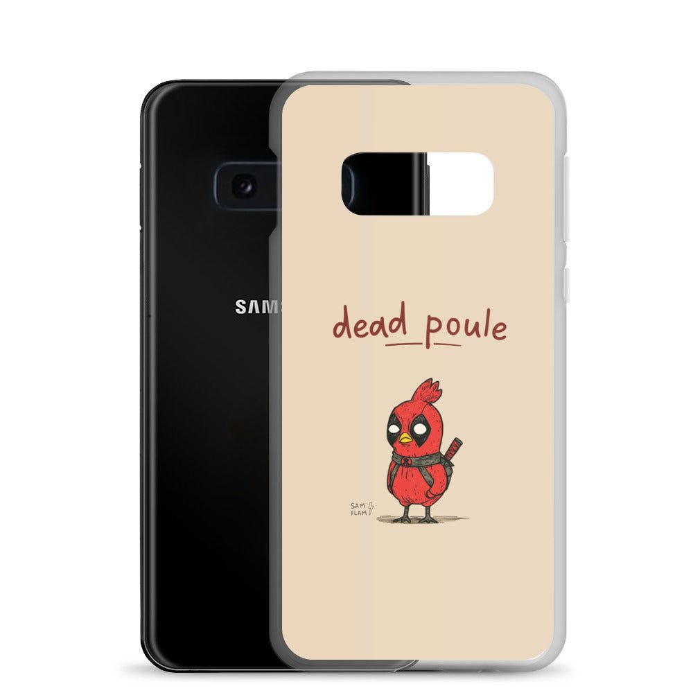 Clear Case for Samsung® "Dead poule" - Sam Flam