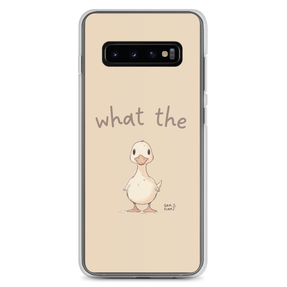 Clear Case for Samsung® "Duck" - Sam Flam