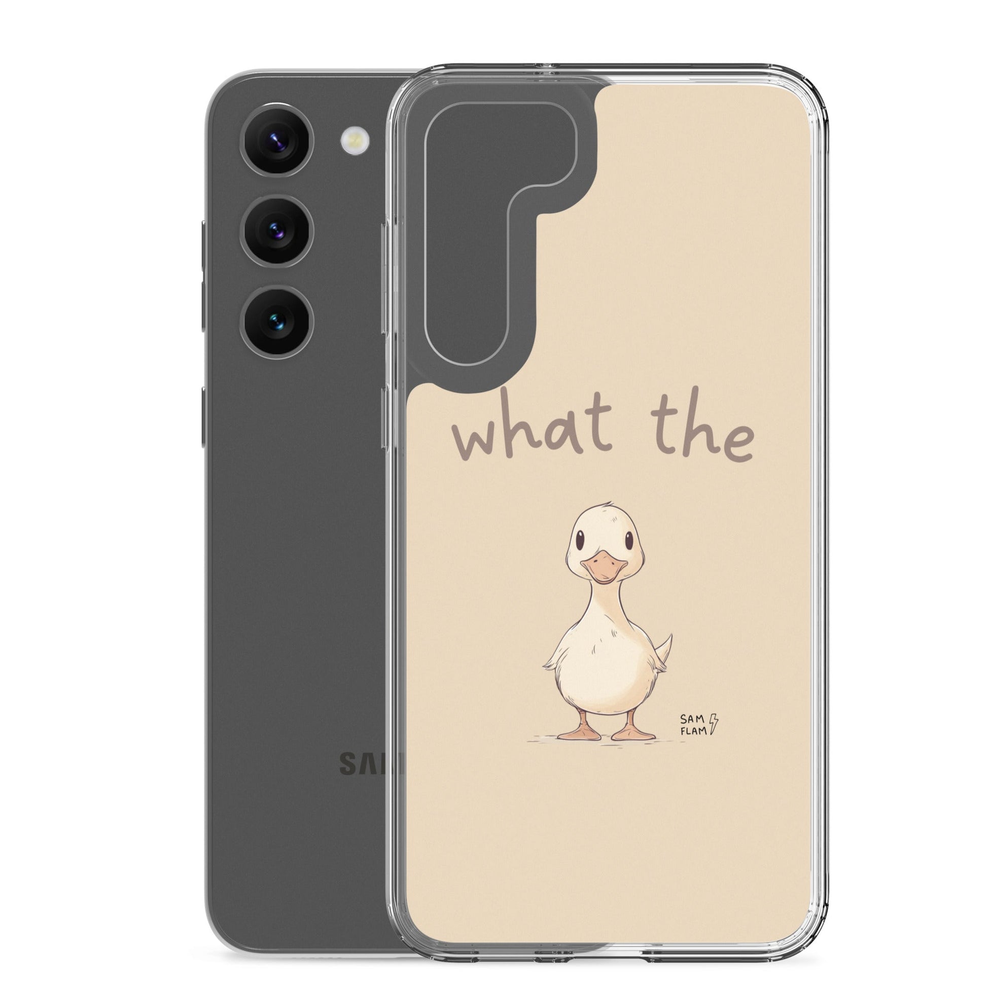 Clear Case for Samsung® "Duck" - Sam Flam