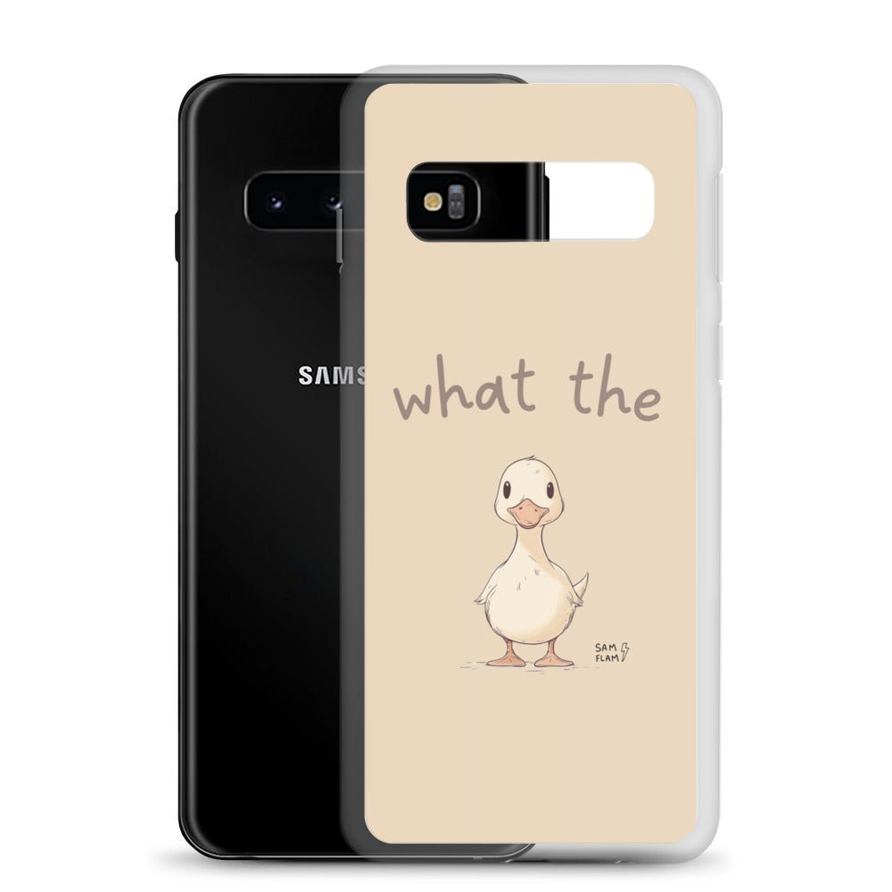 Clear Case for Samsung® "Duck" - Sam Flam