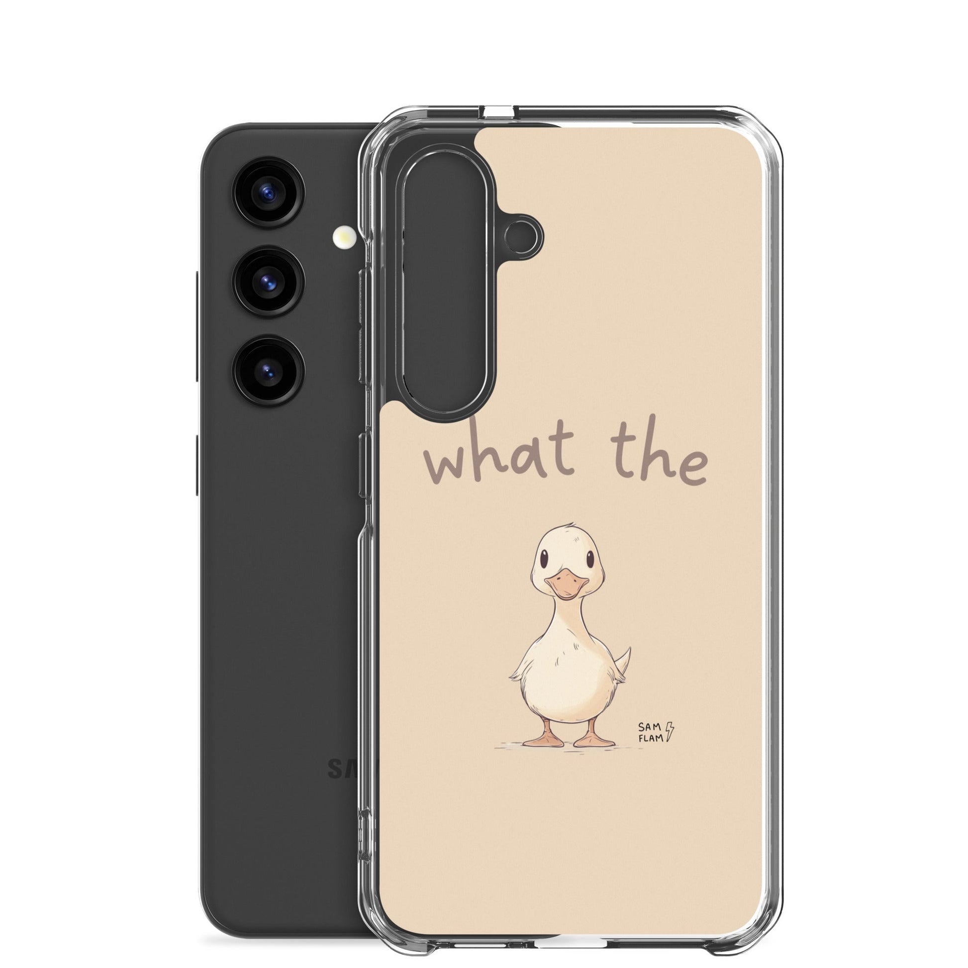 Clear Case for Samsung® "Duck" - Sam Flam