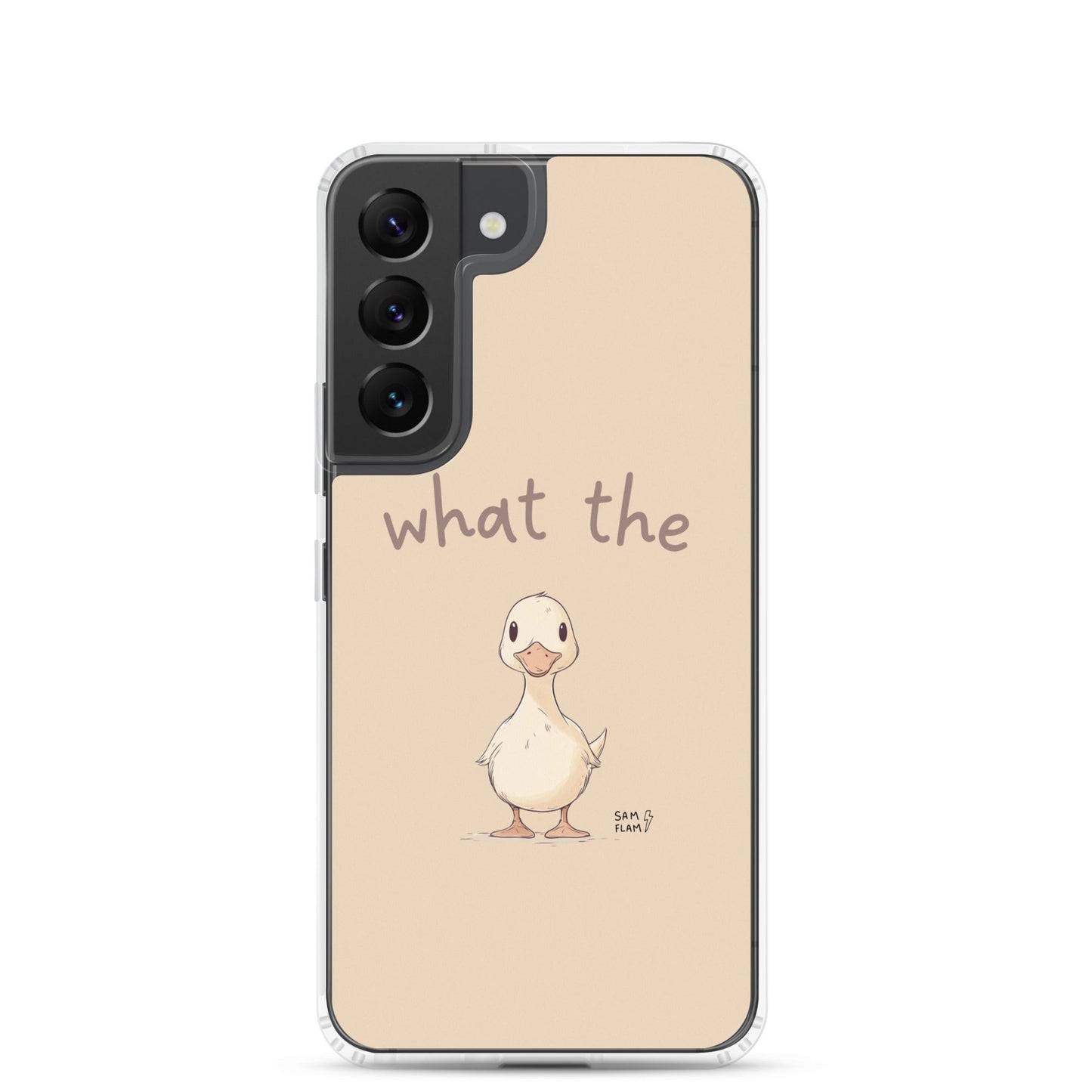 Clear Case for Samsung® "Duck" - Sam Flam