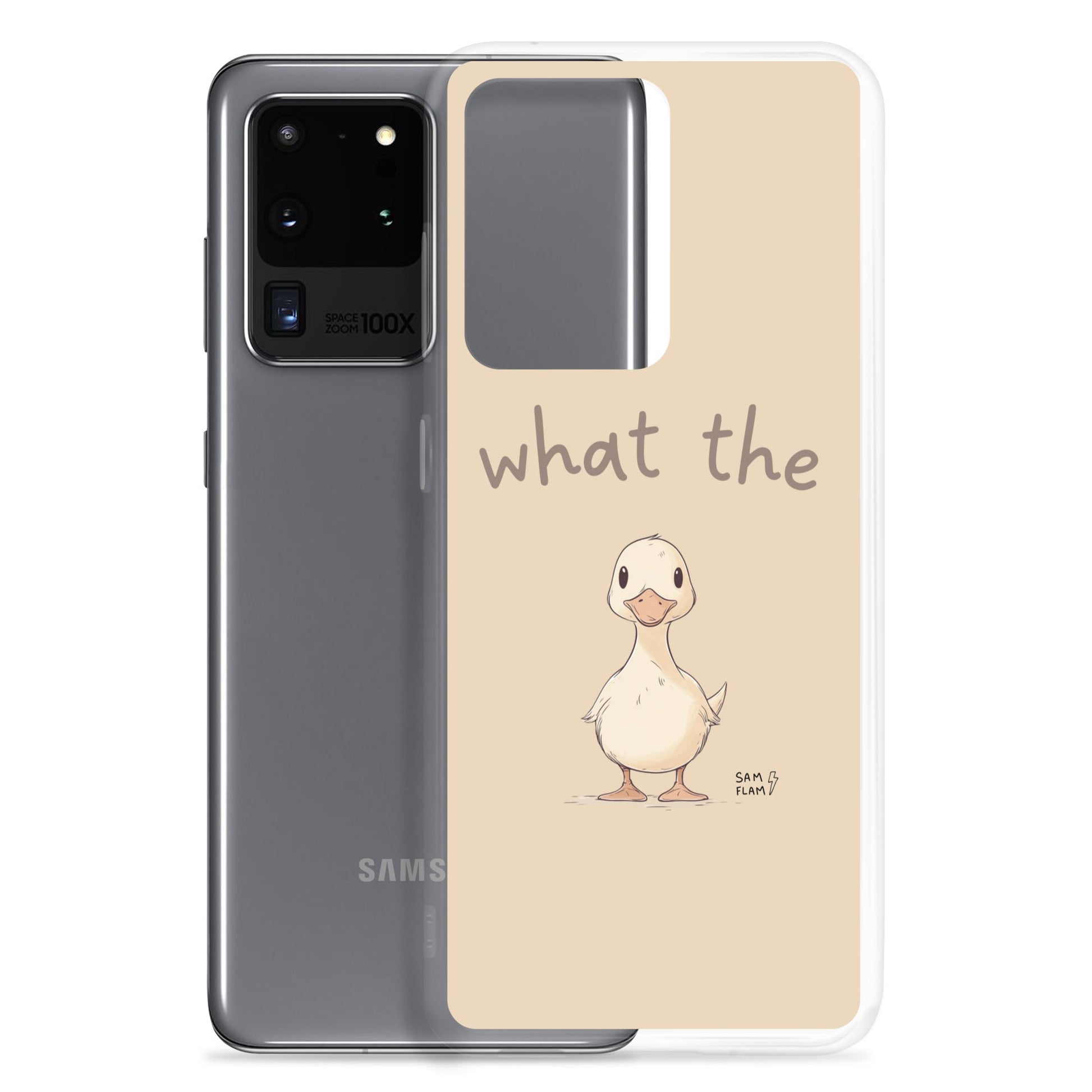 Clear Case for Samsung® "Duck" - Sam Flam