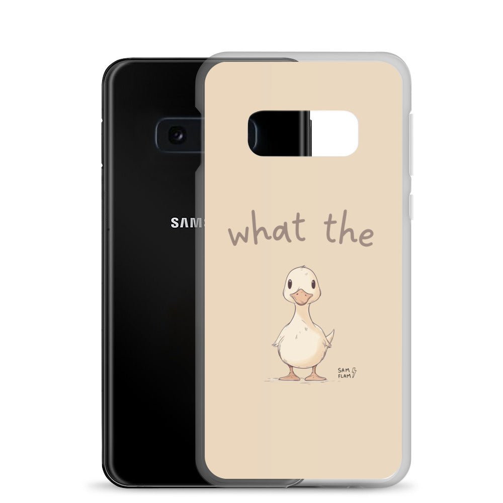 Clear Case for Samsung® "Duck" - Sam Flam
