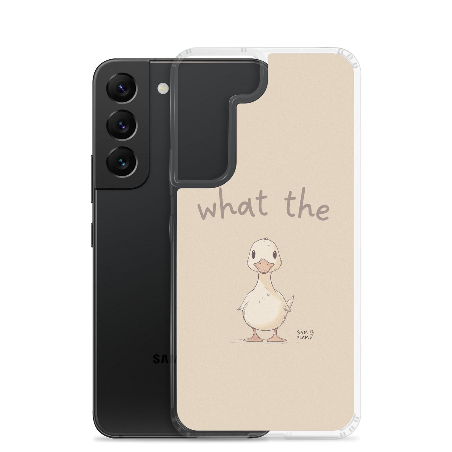 Clear Case for Samsung® "Duck" - Sam Flam