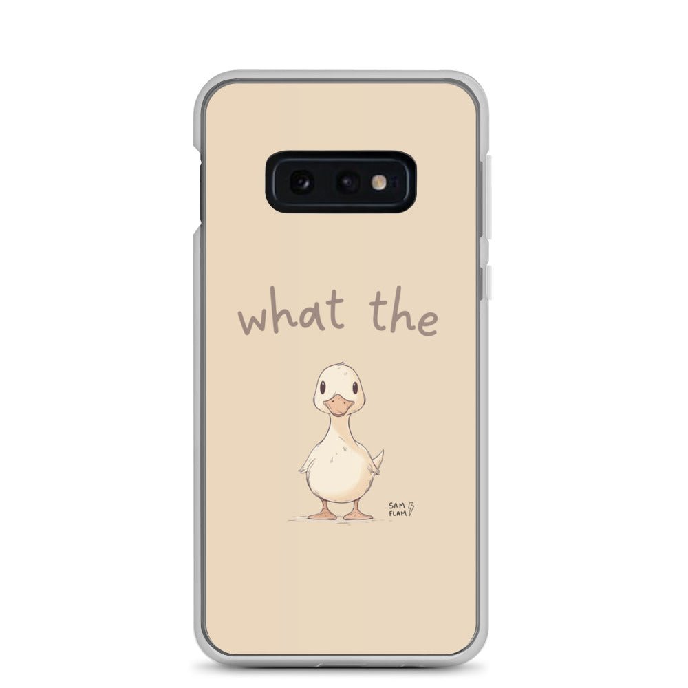 Clear Case for Samsung® "Duck" - Sam Flam