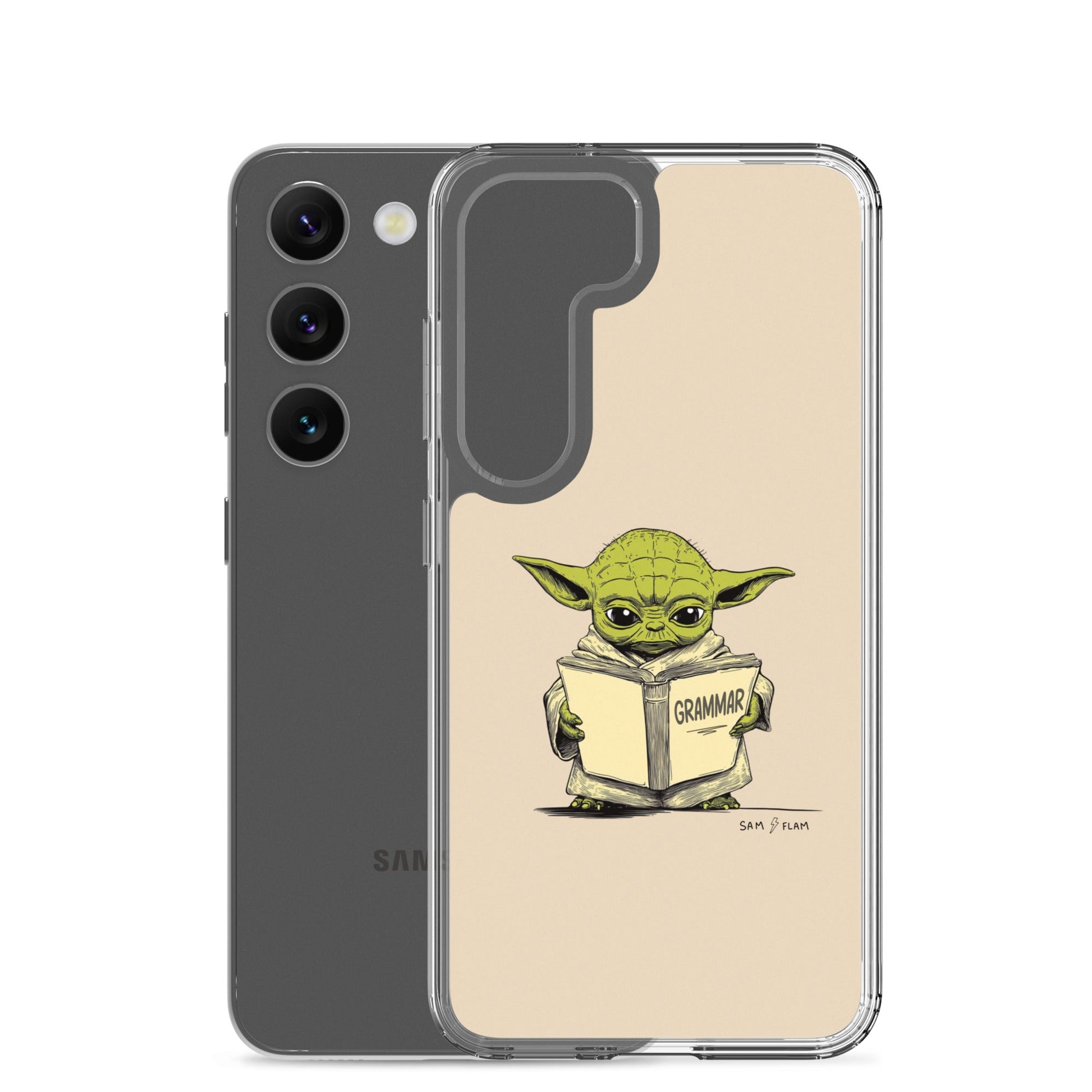 Clear Case for Samsung® "Grammar" - Sam Flam