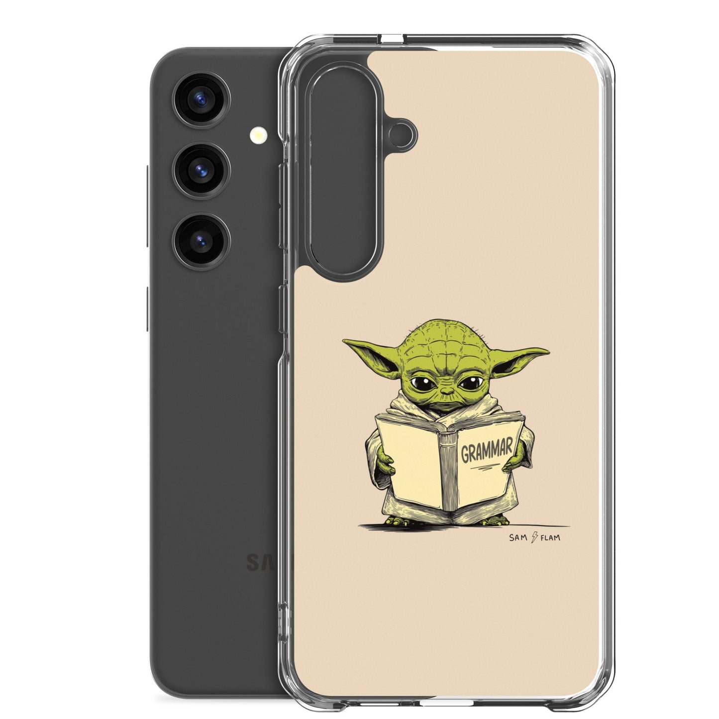 Clear Case for Samsung® "Grammar" - Sam Flam
