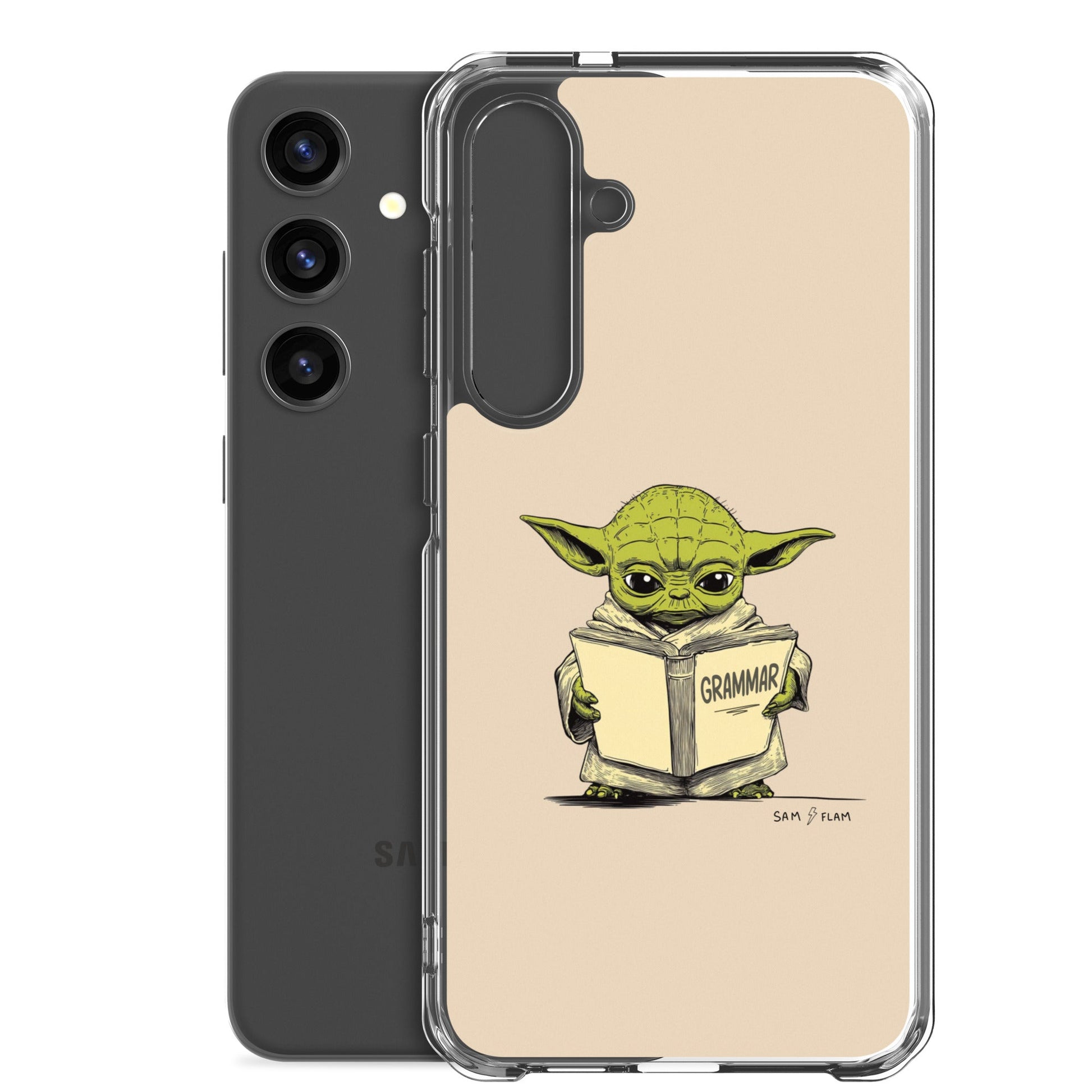Clear Case for Samsung® "Grammar" - Sam Flam