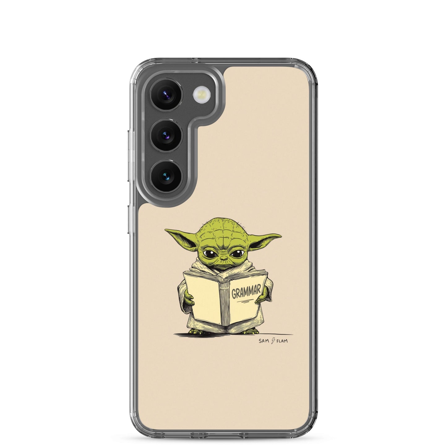 Clear Case for Samsung® "Grammar" - Sam Flam
