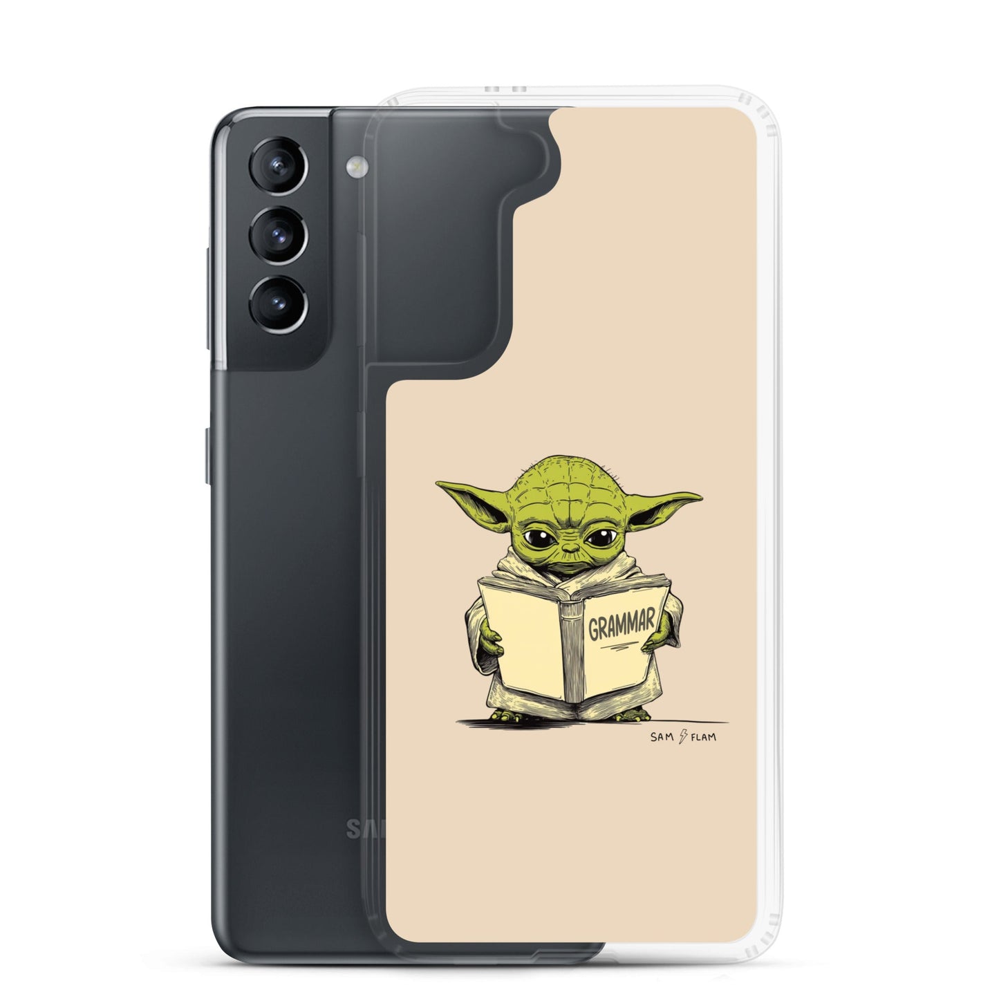 Clear Case for Samsung® "Grammar" - Sam Flam