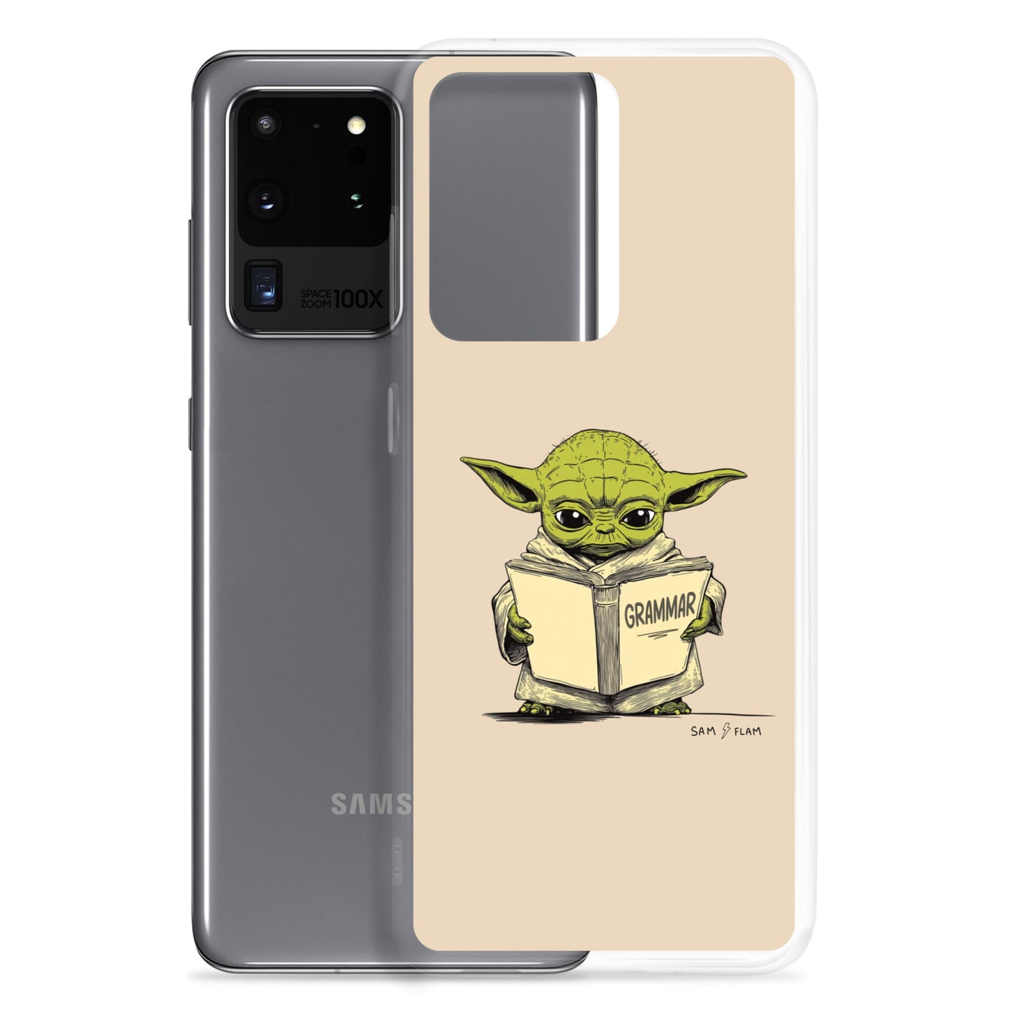 Clear Case for Samsung® "Grammar" - Sam Flam