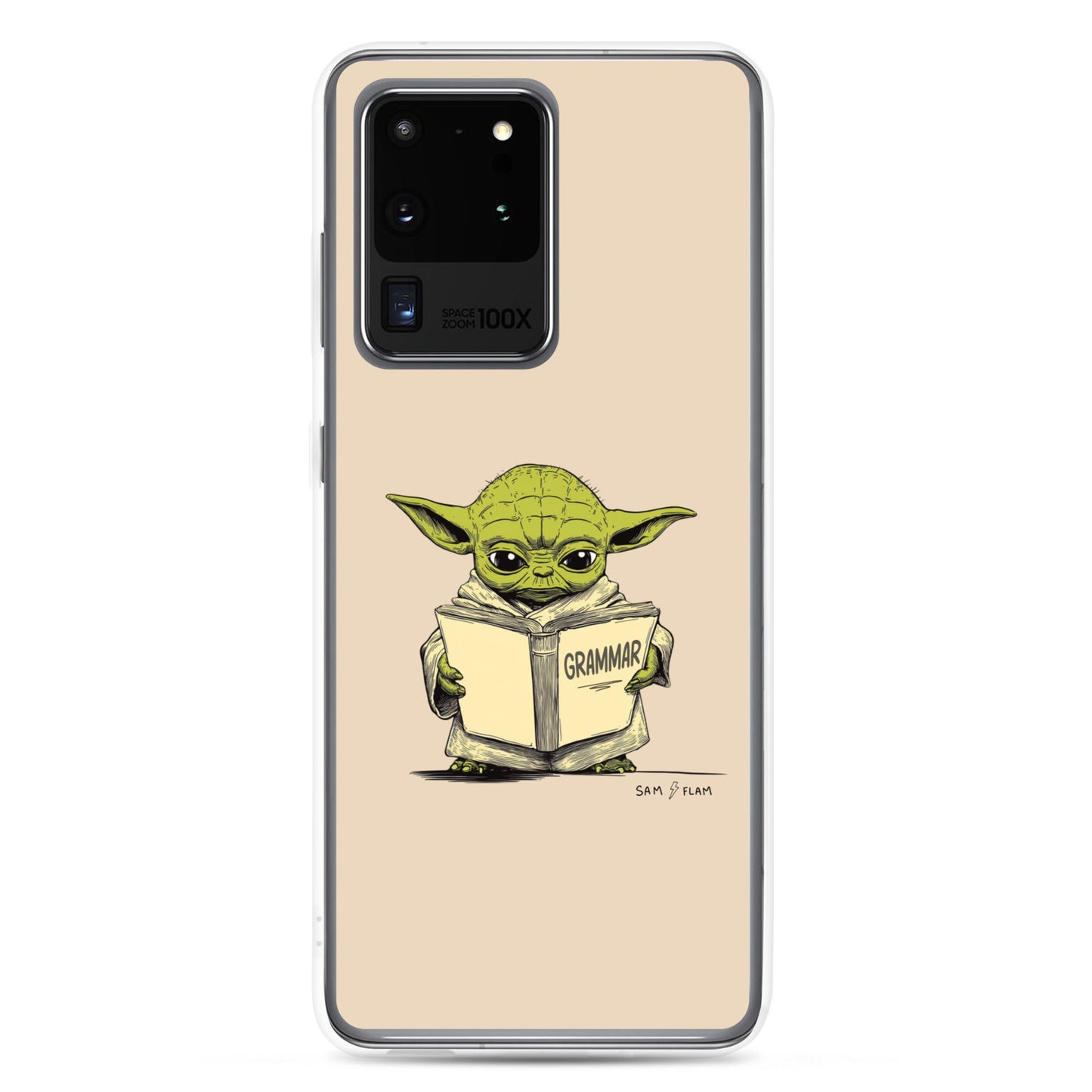 Clear Case for Samsung® "Grammar" - Sam Flam