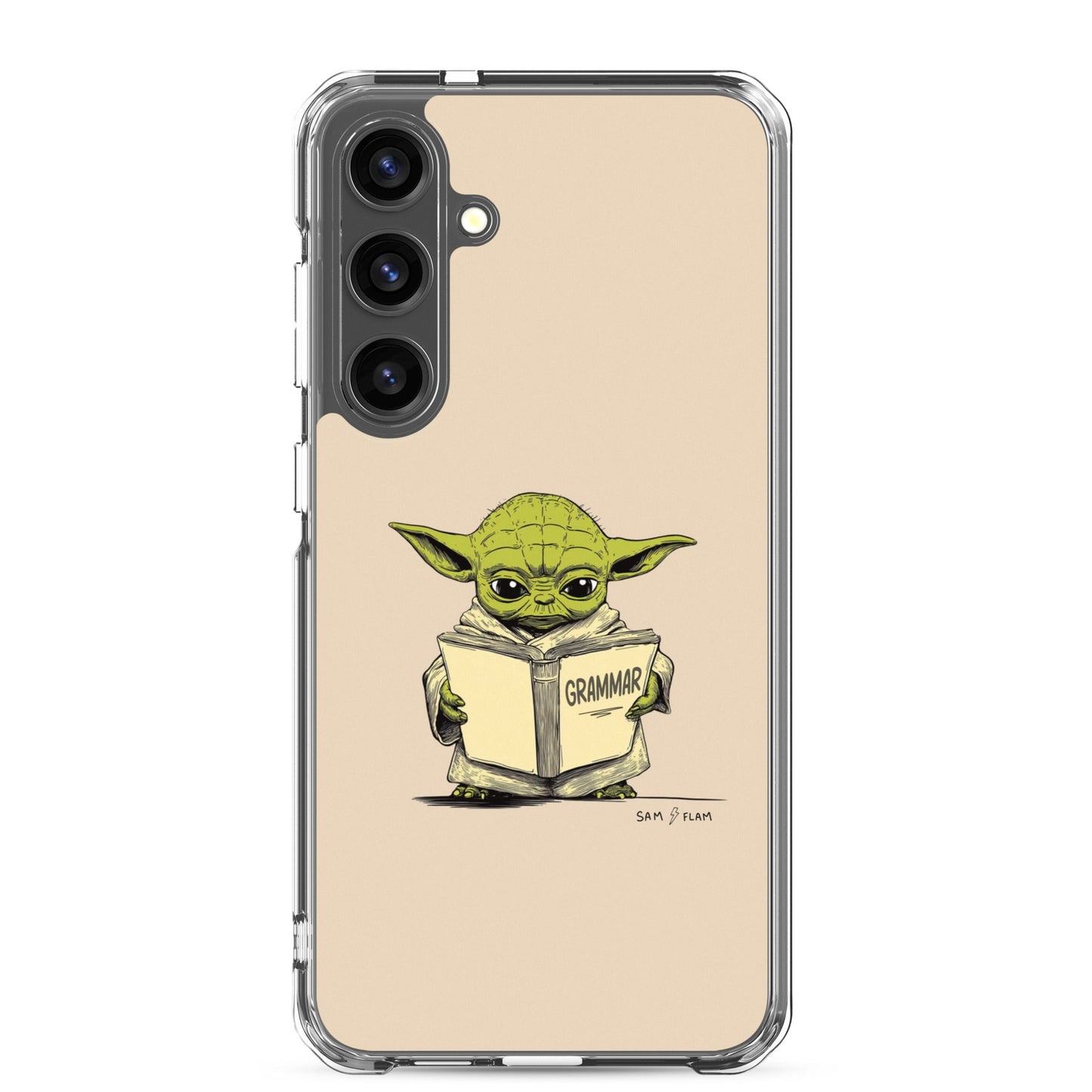 Clear Case for Samsung® "Grammar" - Sam Flam