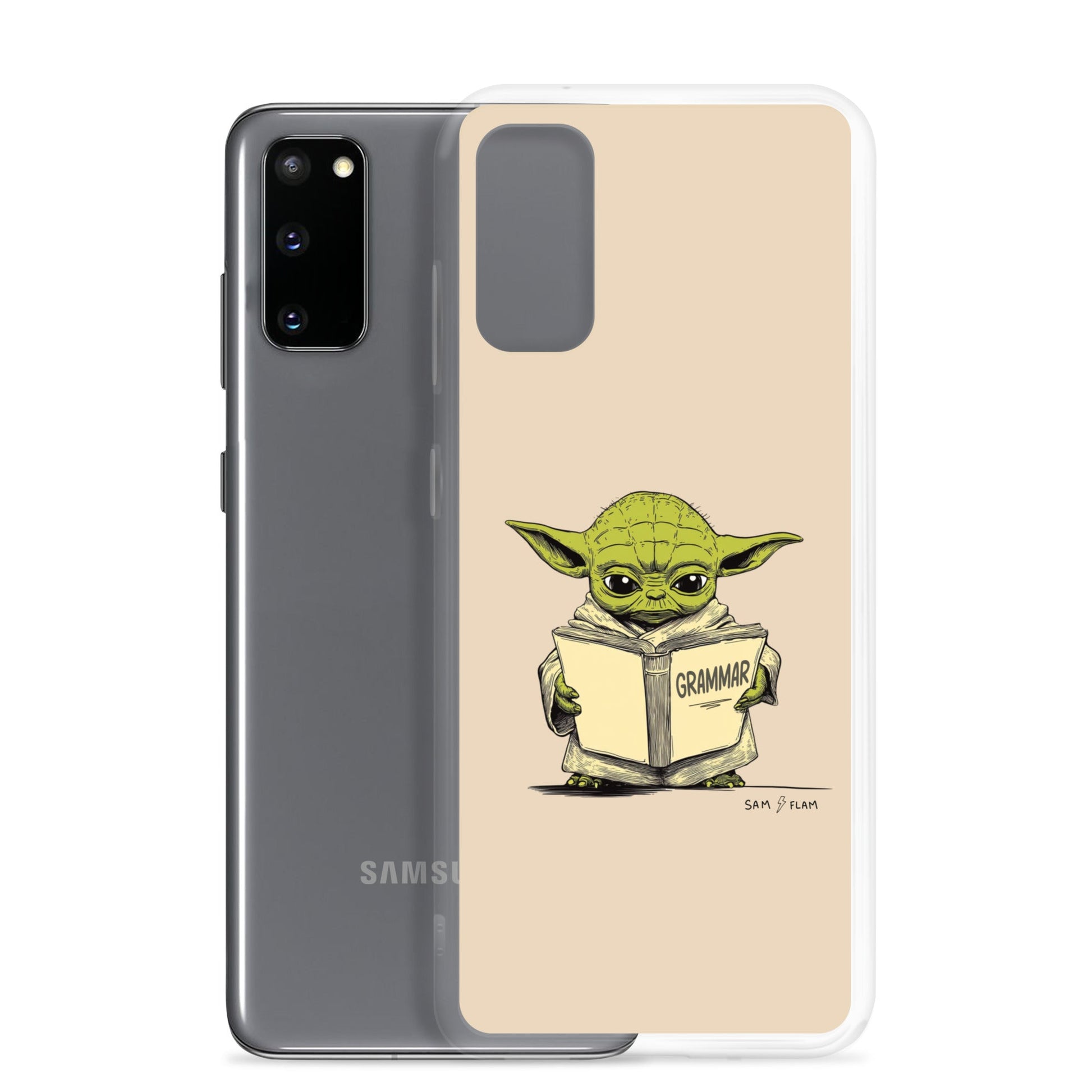 Clear Case for Samsung® "Grammar" - Sam Flam