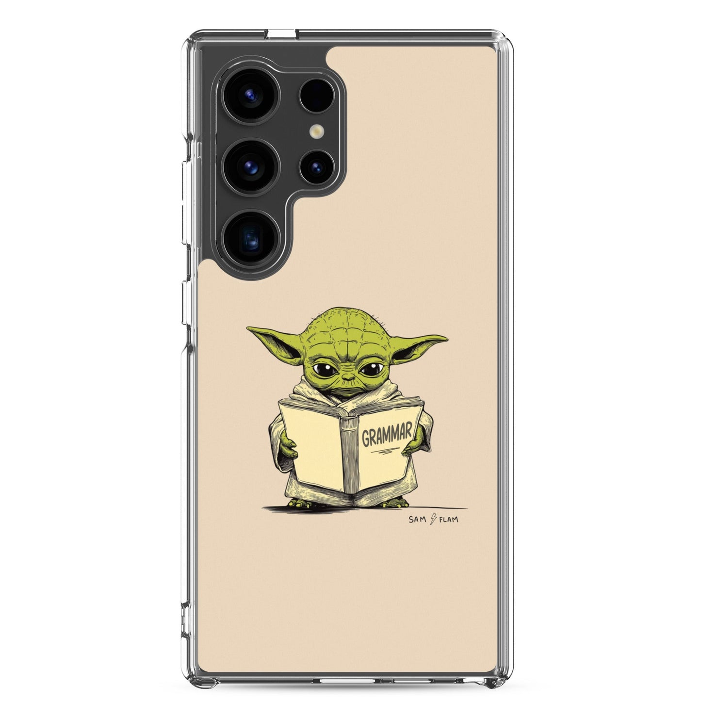Clear Case for Samsung® "Grammar" - Sam Flam