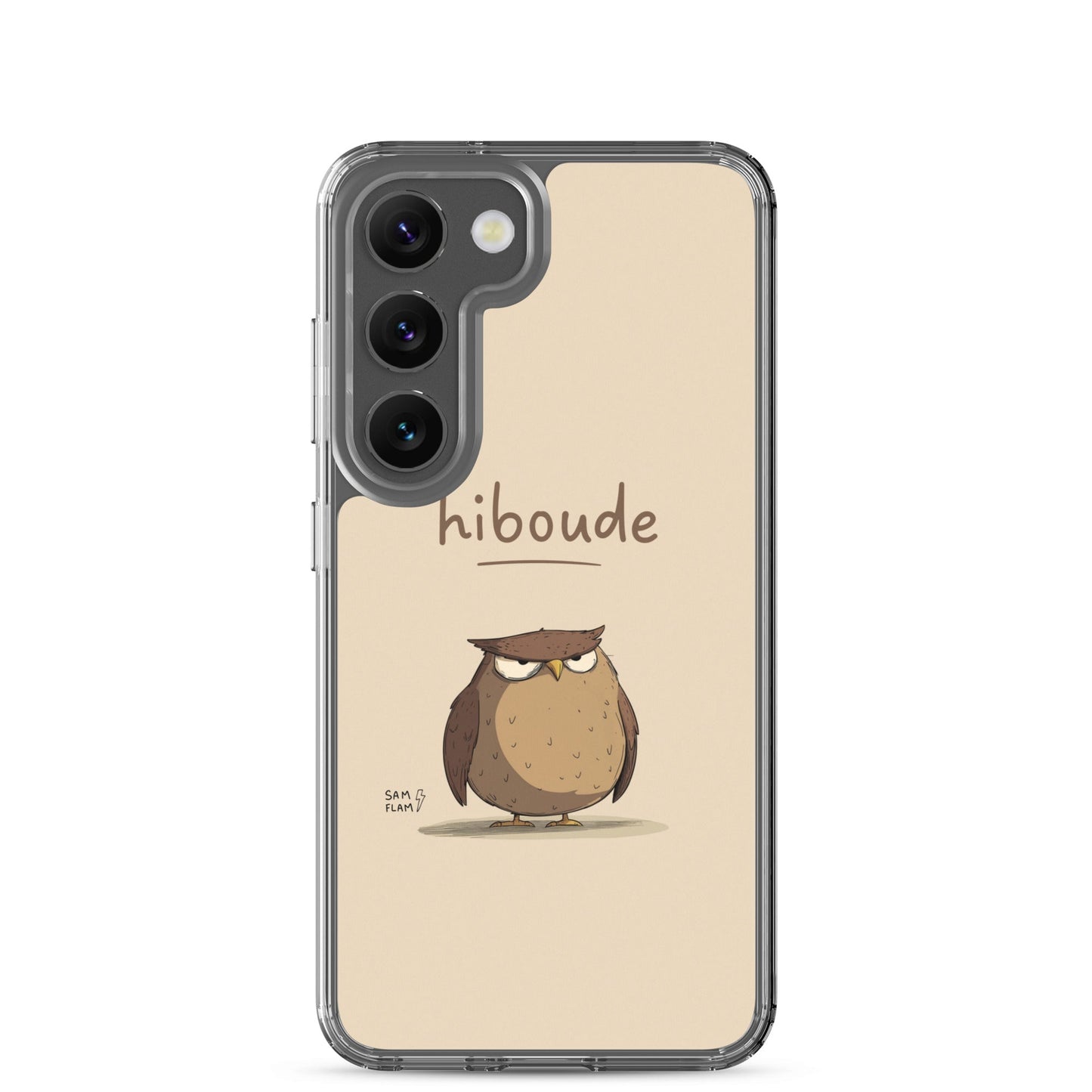 Clear Case for Samsung® "Hiboude" - Sam Flam