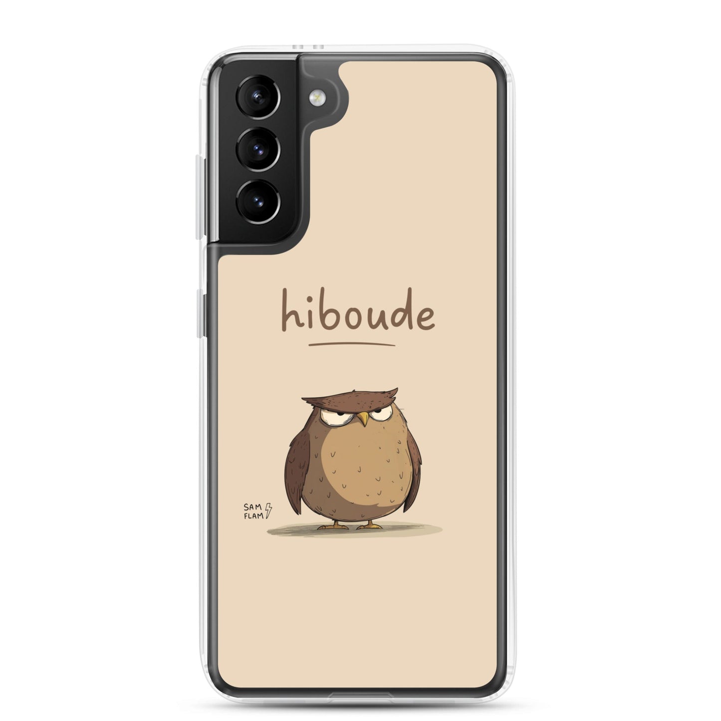 Clear Case for Samsung® "Hiboude" - Sam Flam