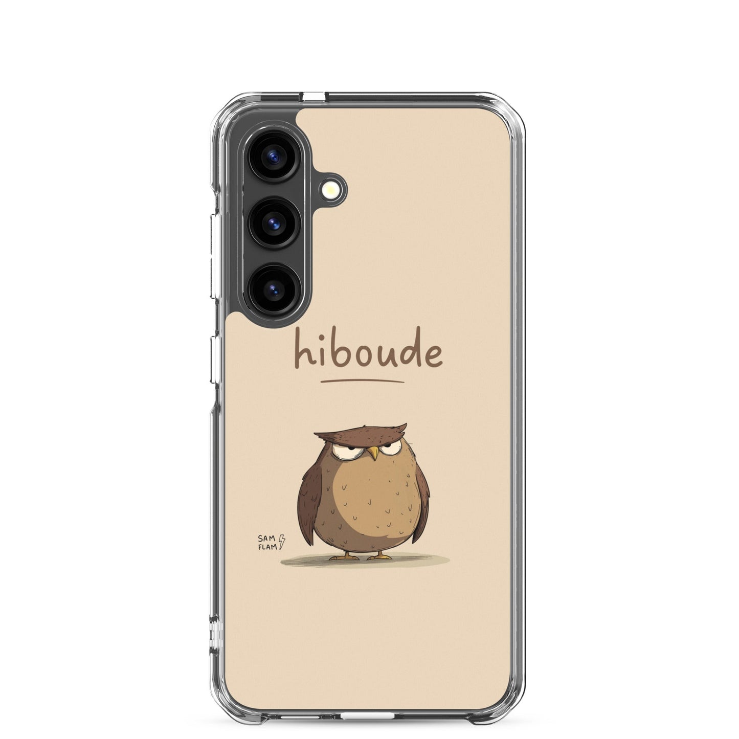Clear Case for Samsung® "Hiboude" - Sam Flam