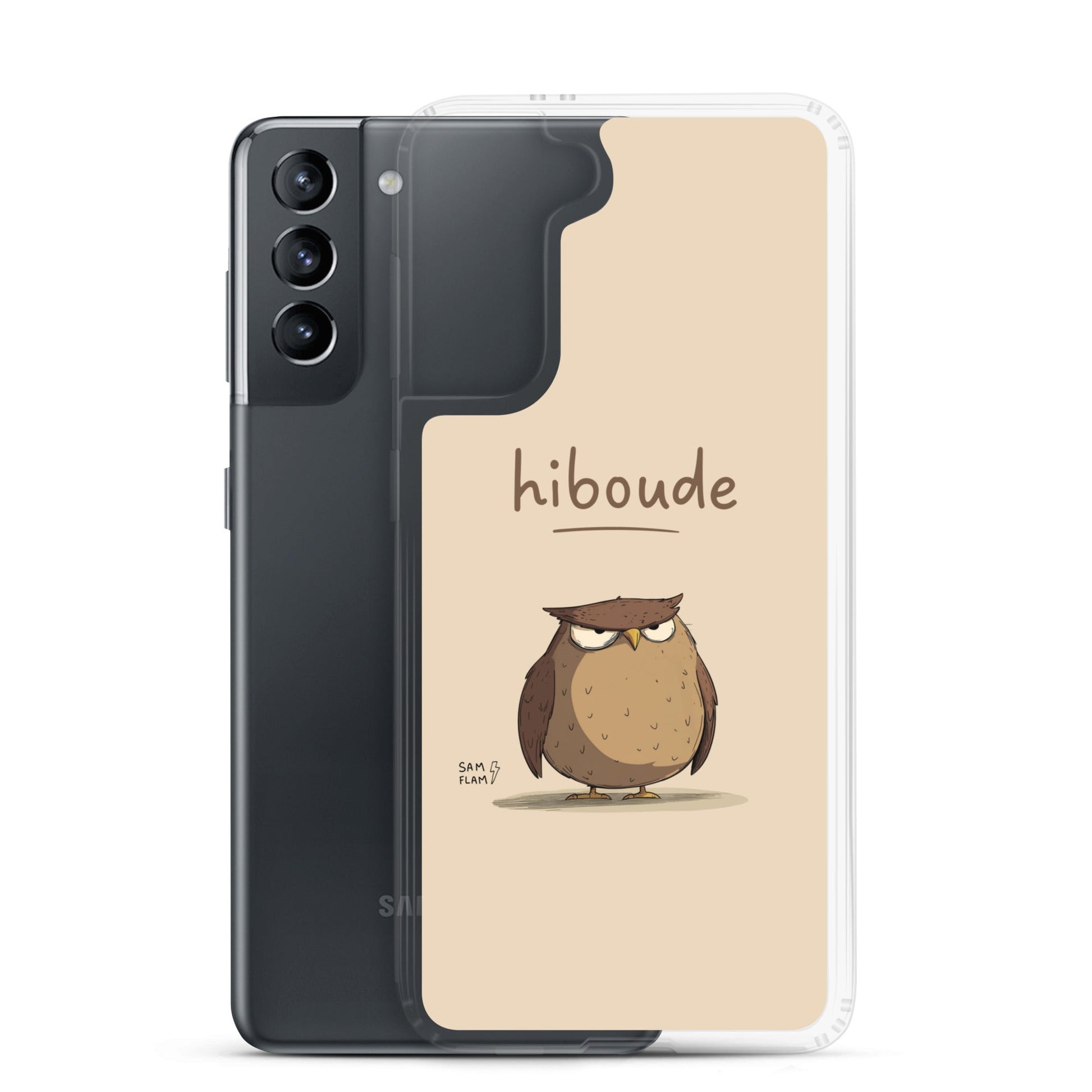 Clear Case for Samsung® "Hiboude" - Sam Flam