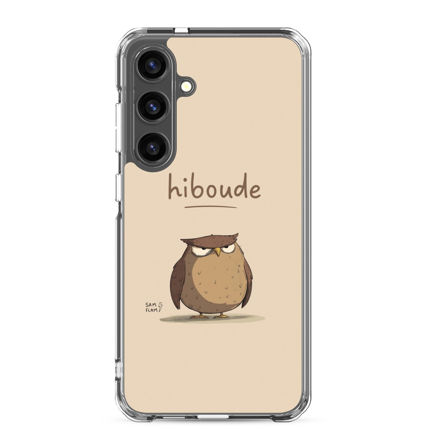 Clear Case for Samsung® "Hiboude" - Sam Flam