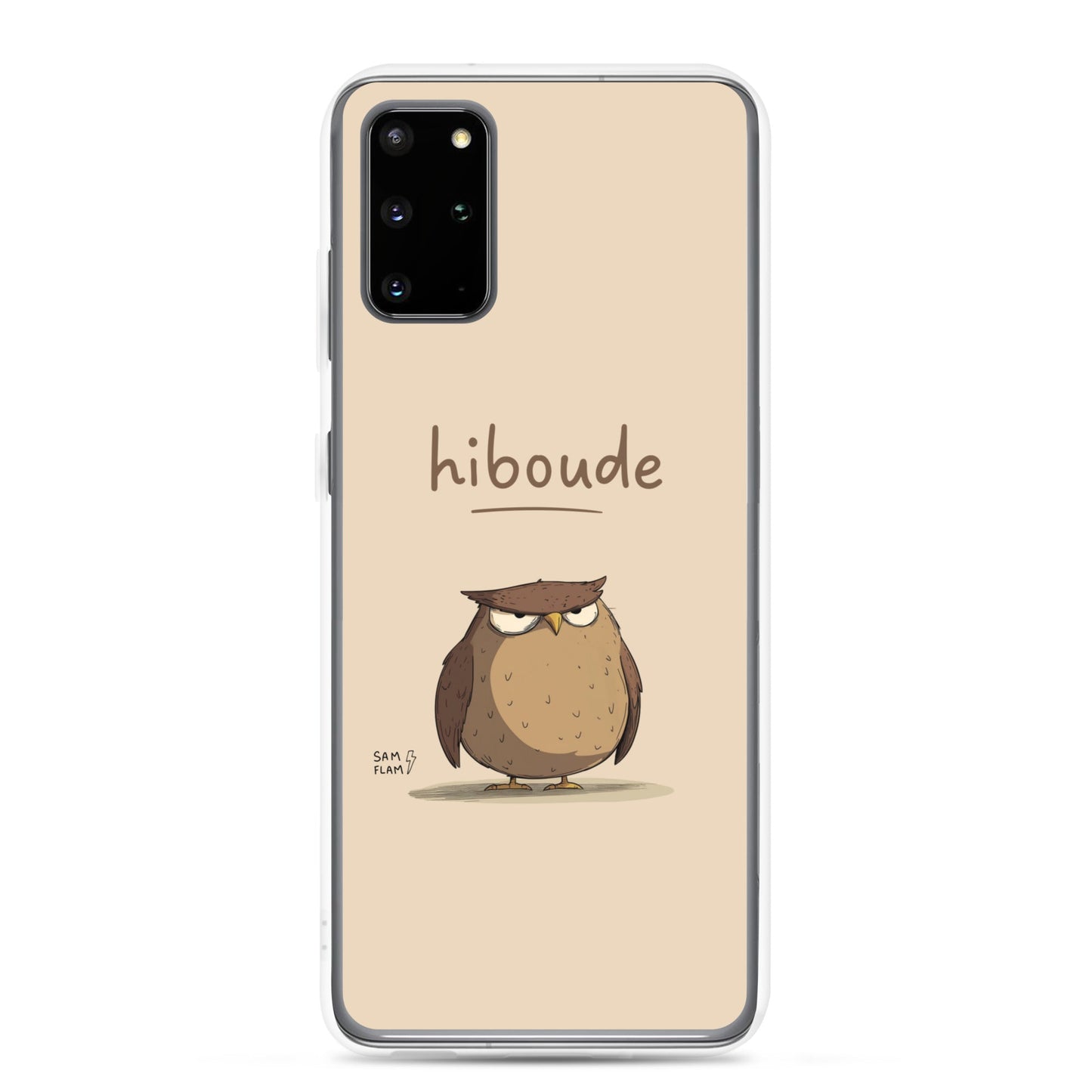 Clear Case for Samsung® "Hiboude" - Sam Flam