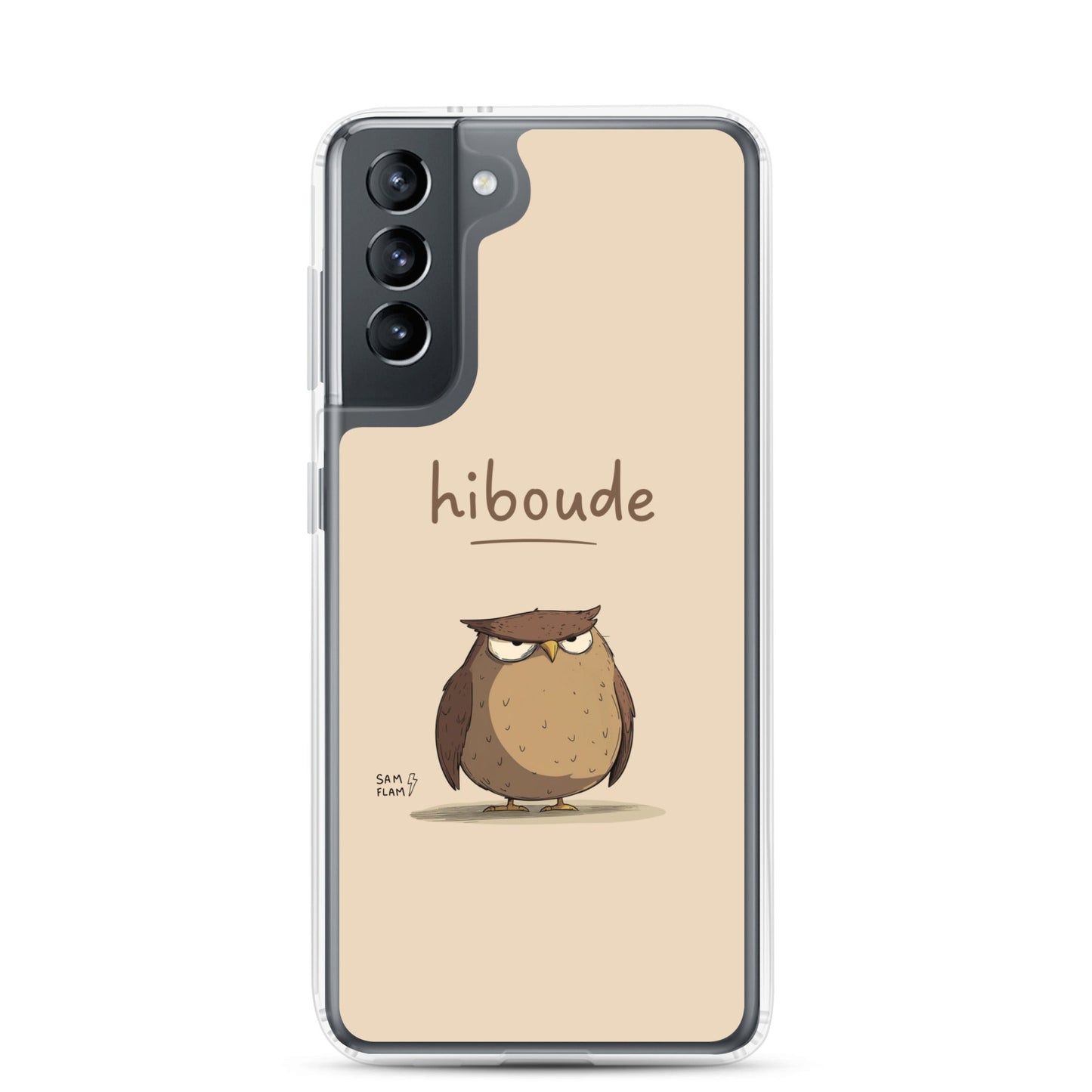 Clear Case for Samsung® "Hiboude" - Sam Flam