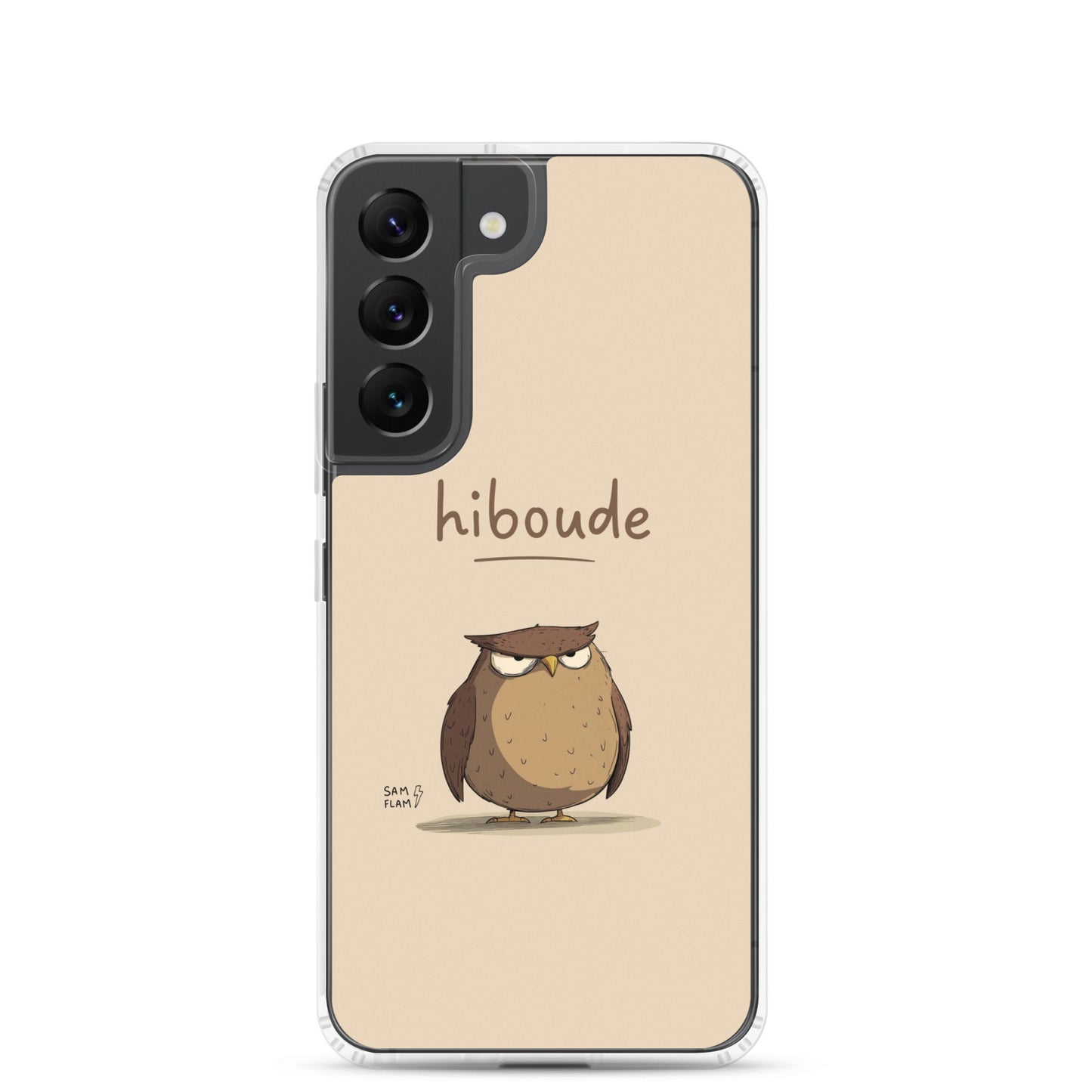 Clear Case for Samsung® "Hiboude" - Sam Flam