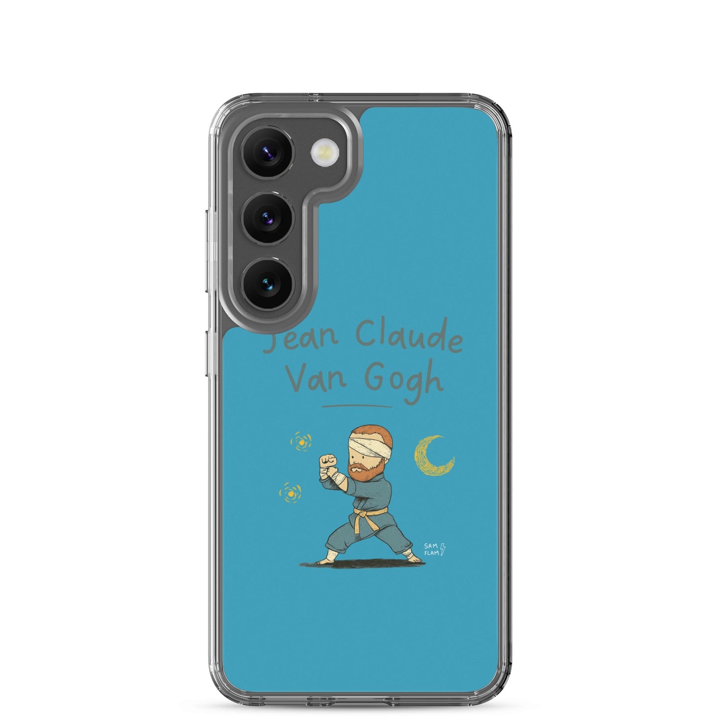 Clear Case for Samsung® "Jean Claude" - Sam Flam