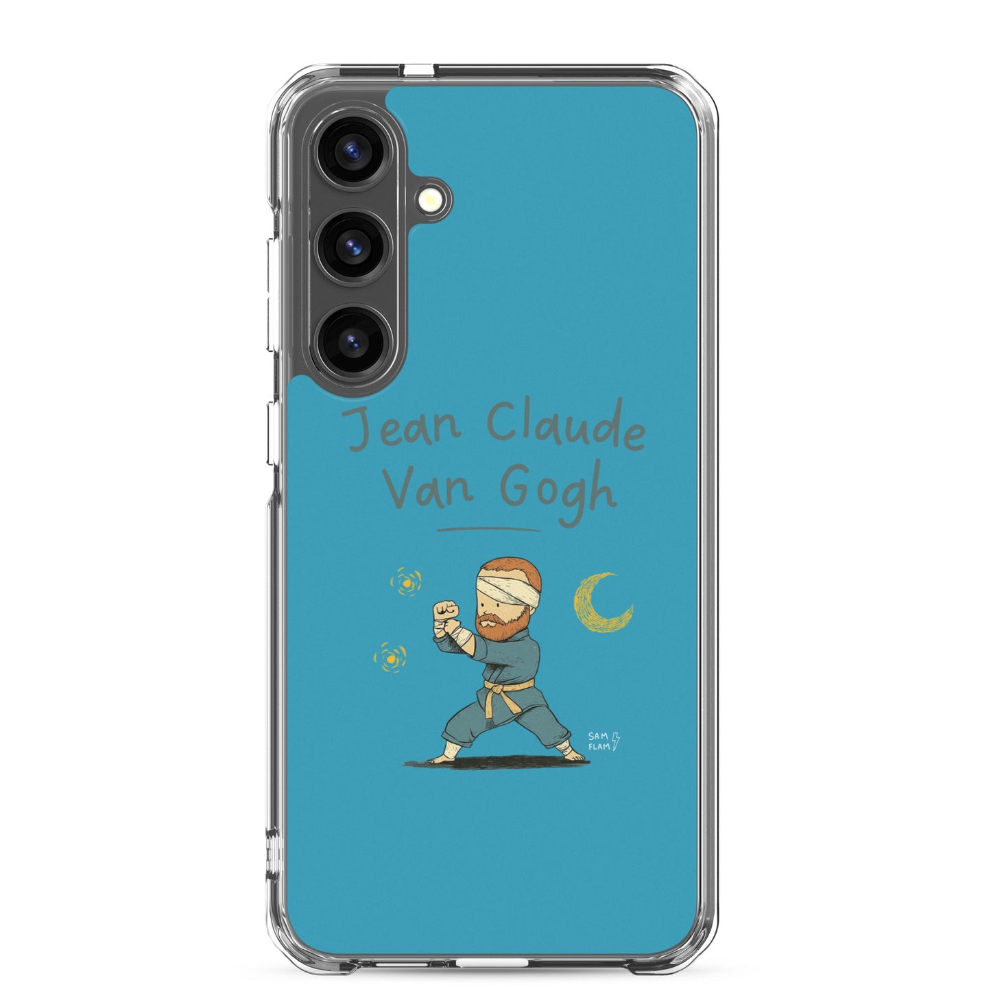 Clear Case for Samsung® "Jean Claude" - Sam Flam